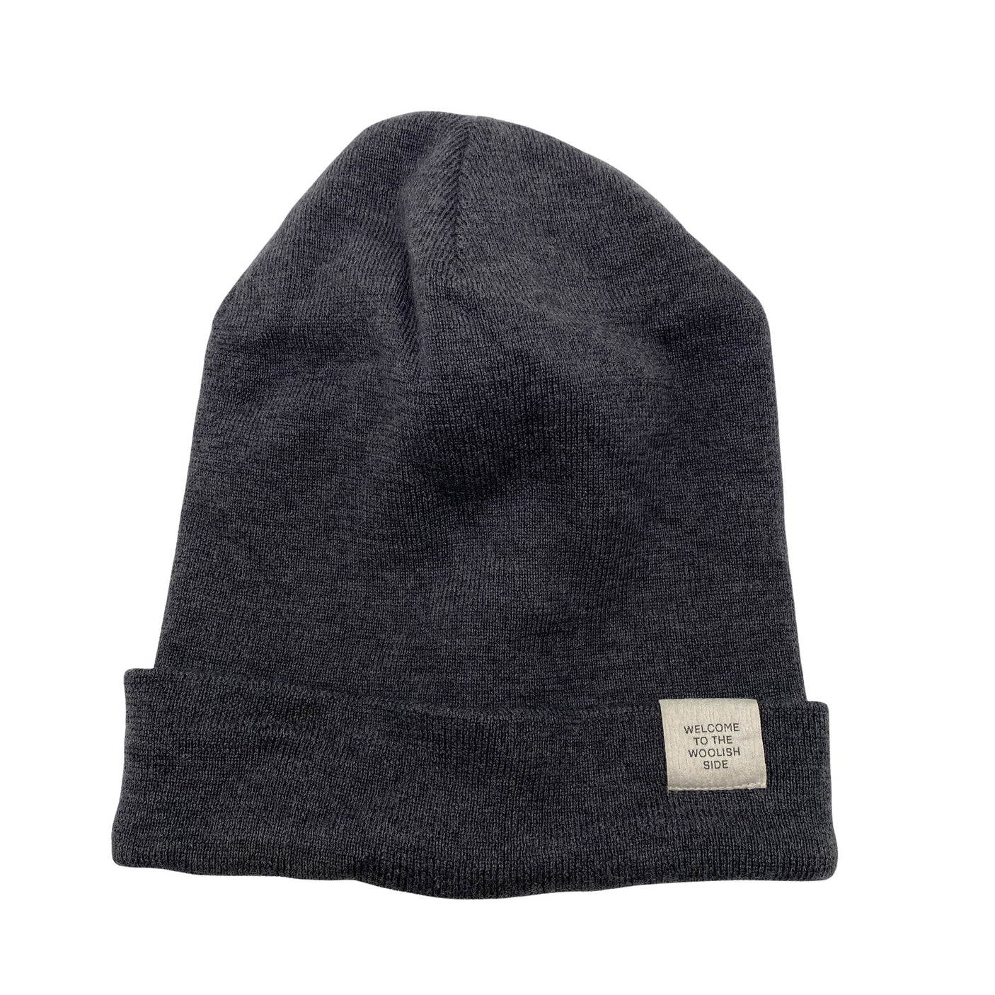 Unisex Woolish - Winter beanie, size 58 - 60 cm - Gray (1)