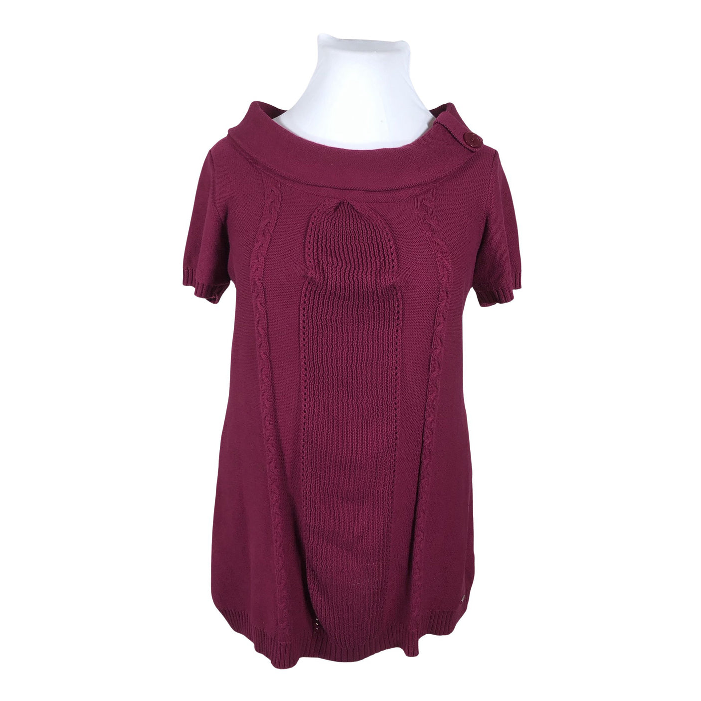 Unisex Steilmann - Knit tunic, size 40 - Violet (1)