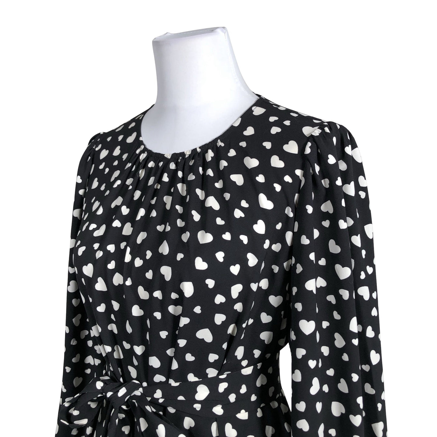 Unisex Kate Spade - Schiffon dress, size 40 - Black (2)