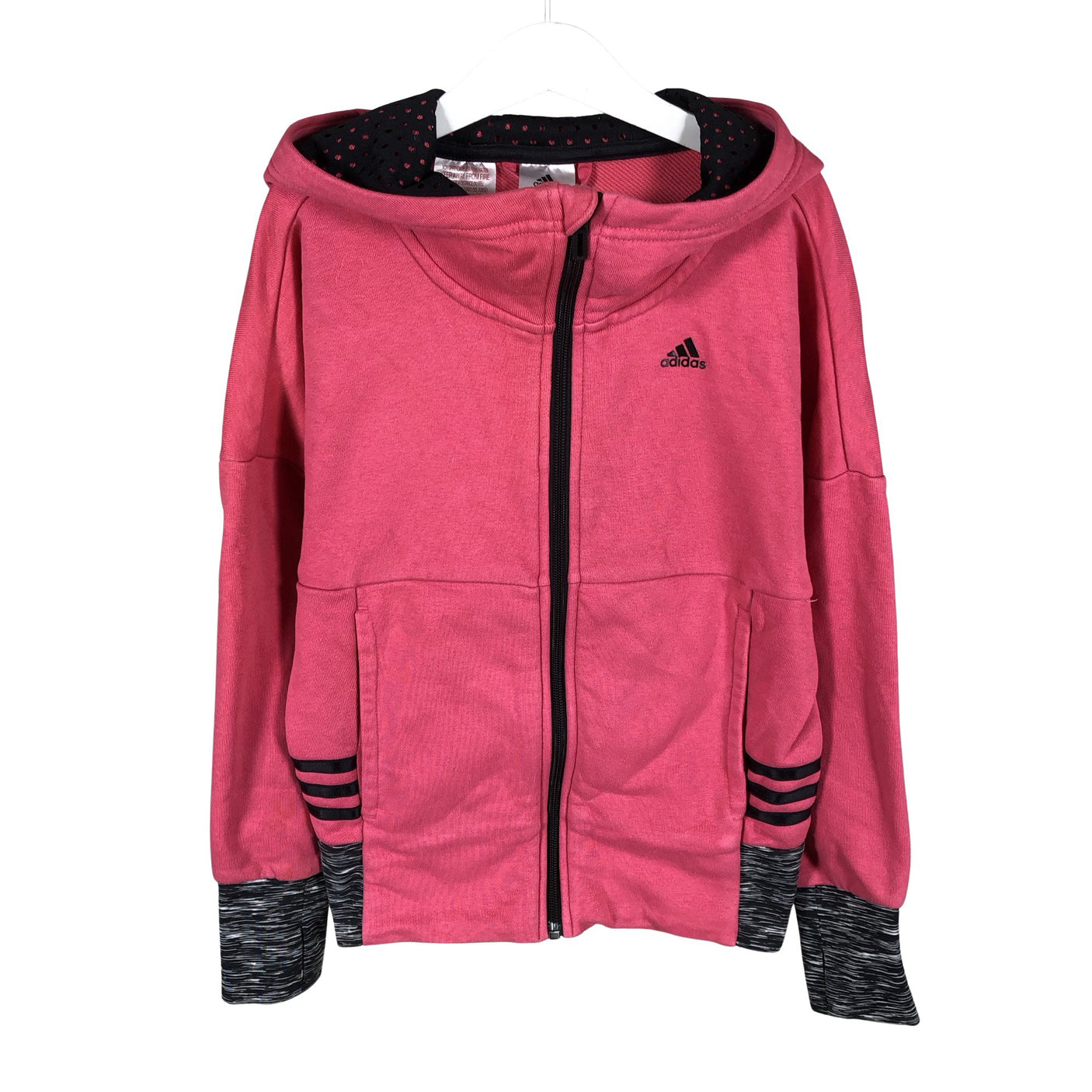 Unisex Adidas - Hoodie, size 134 - 140 - Light pink (1)