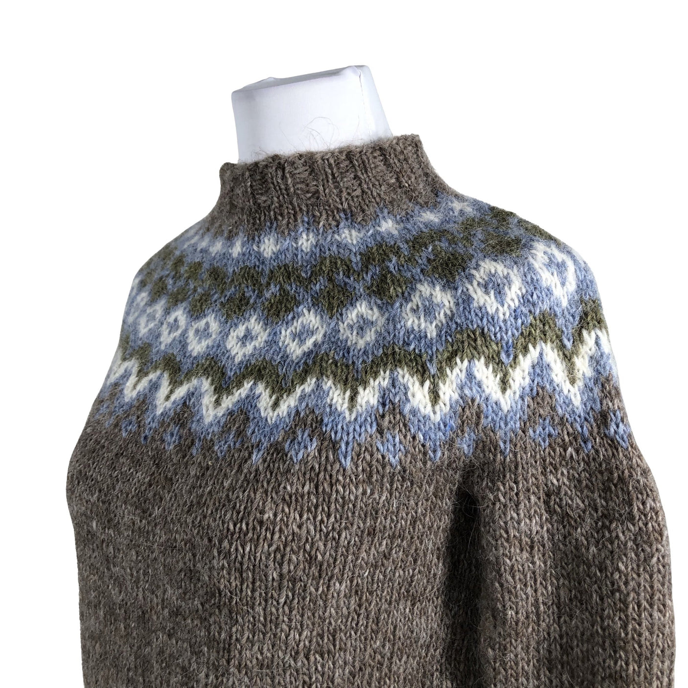 Unisex Handmade - Sweater, size 34 - Brown (2)