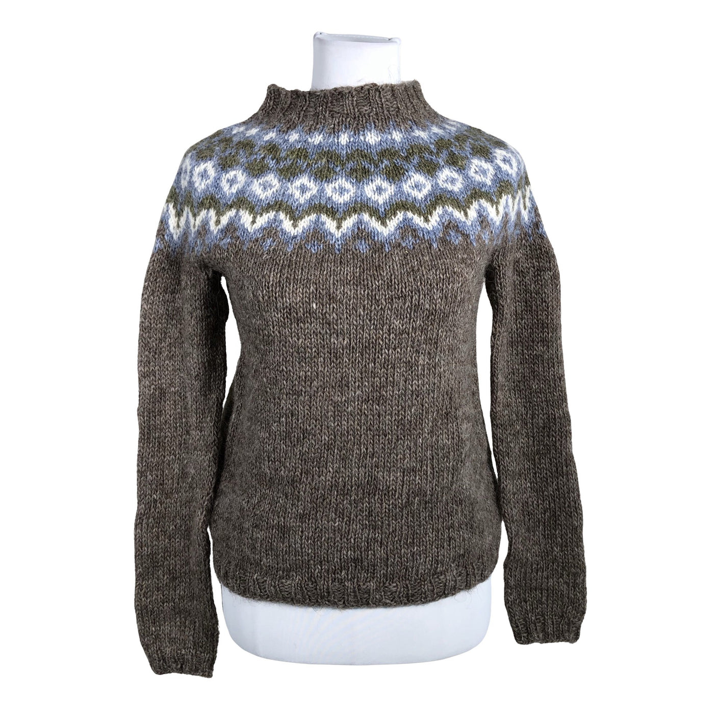 Unisex Handmade - Sweater, size 34 - Brown (1)