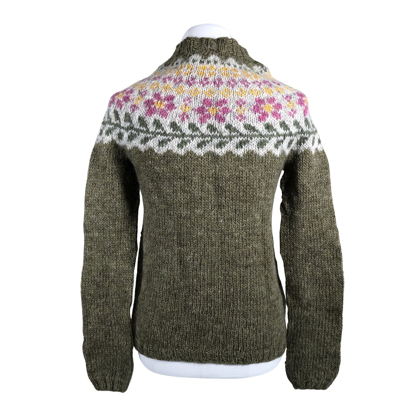 Unisex Handmade - Sweater, size 34 - Green (3)