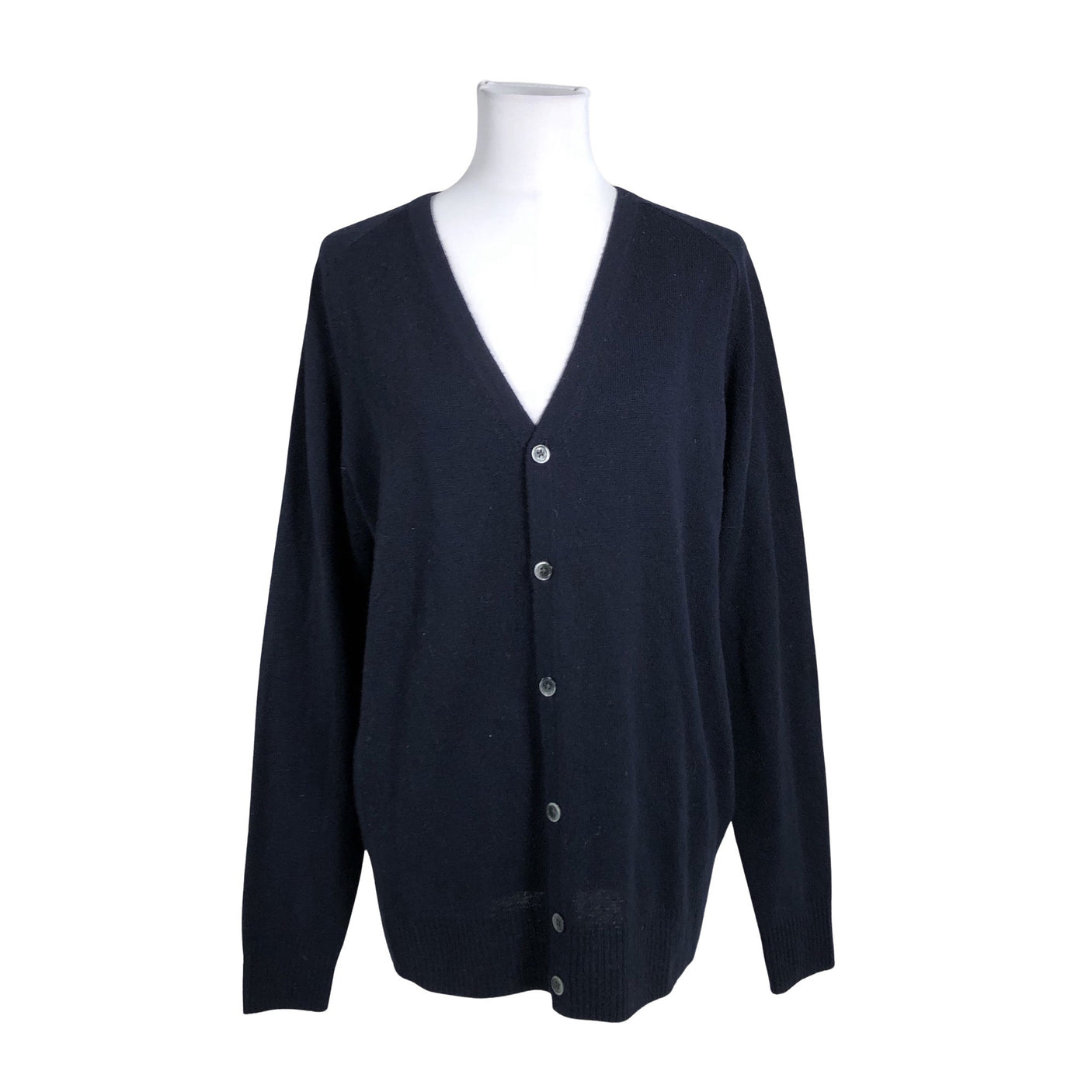 Unisex Muji - Cardigan, size 40 - Blue (1)