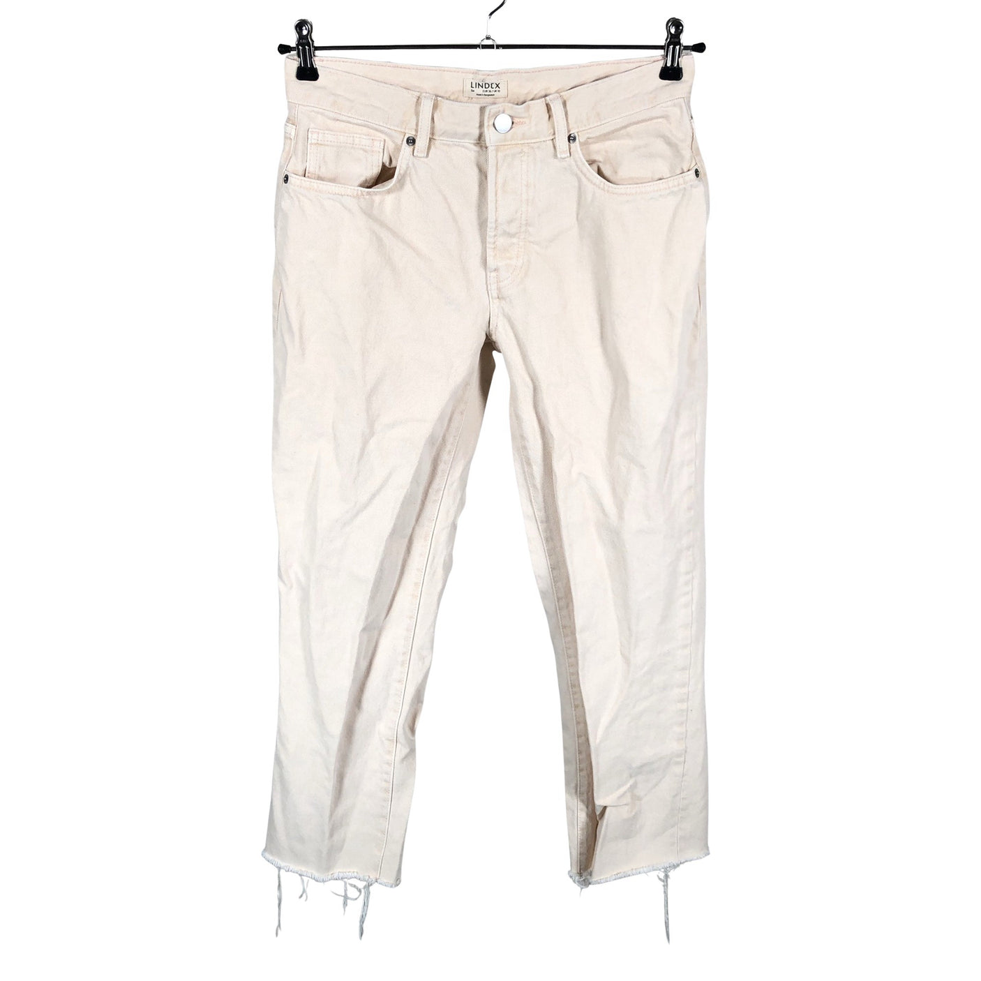 Unisex Lindex - Jeans, size 36 - Light pink (2)