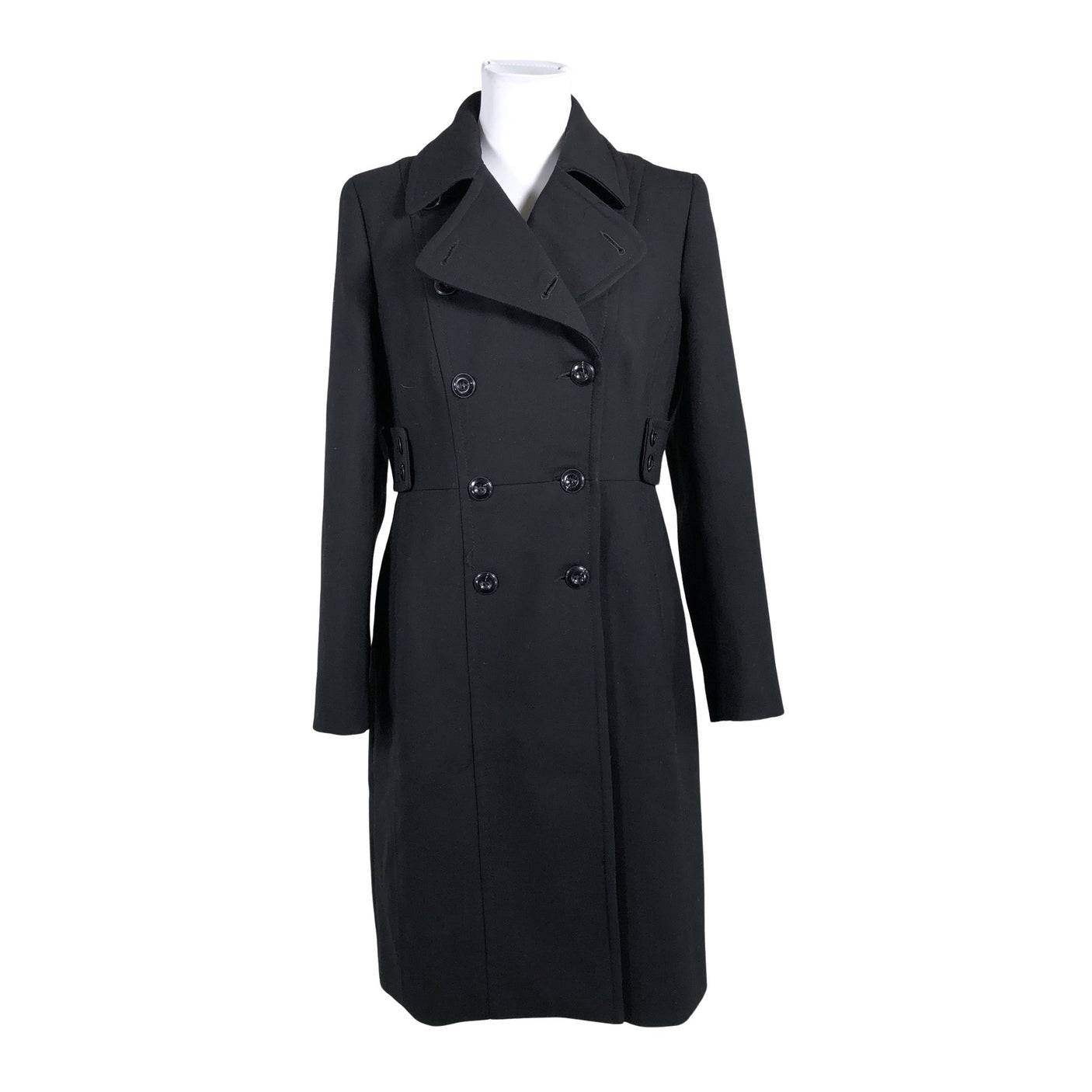 Unisex French Connection - Trench coat, size 40 - Black (1)