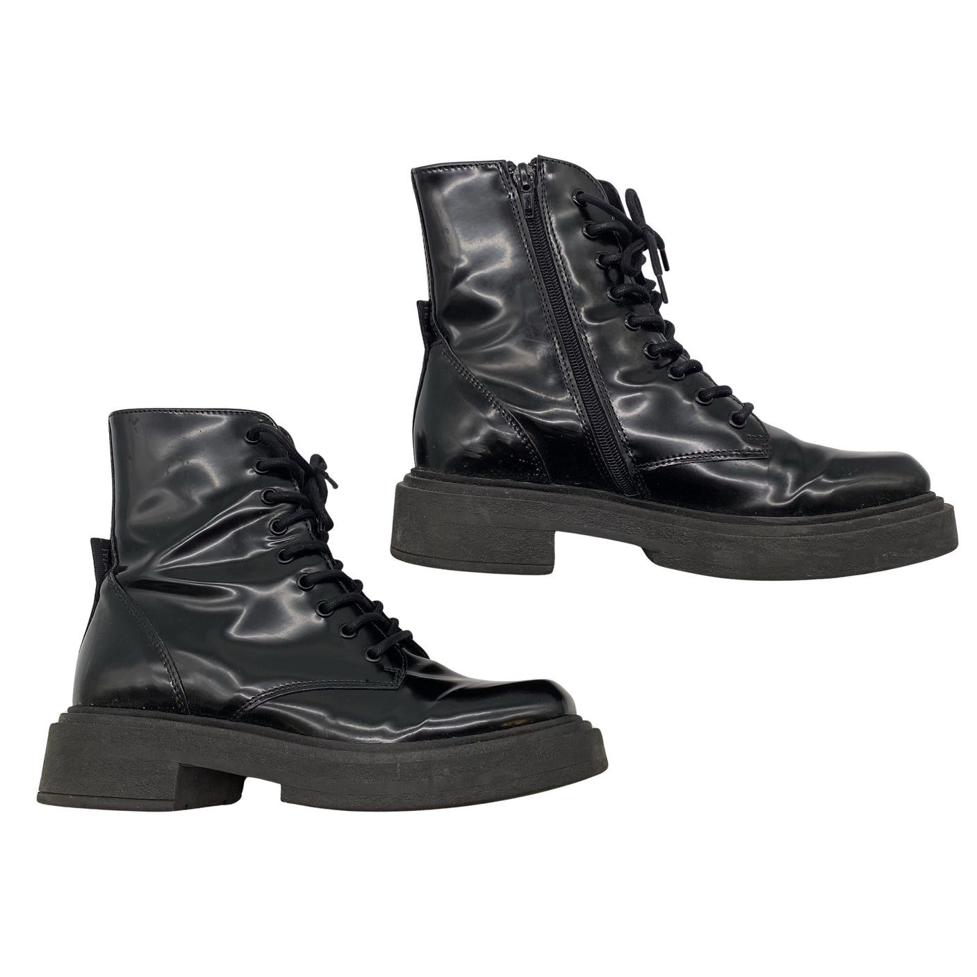 Unisex Steve Madden - Army boots, size 38 - Black (1)