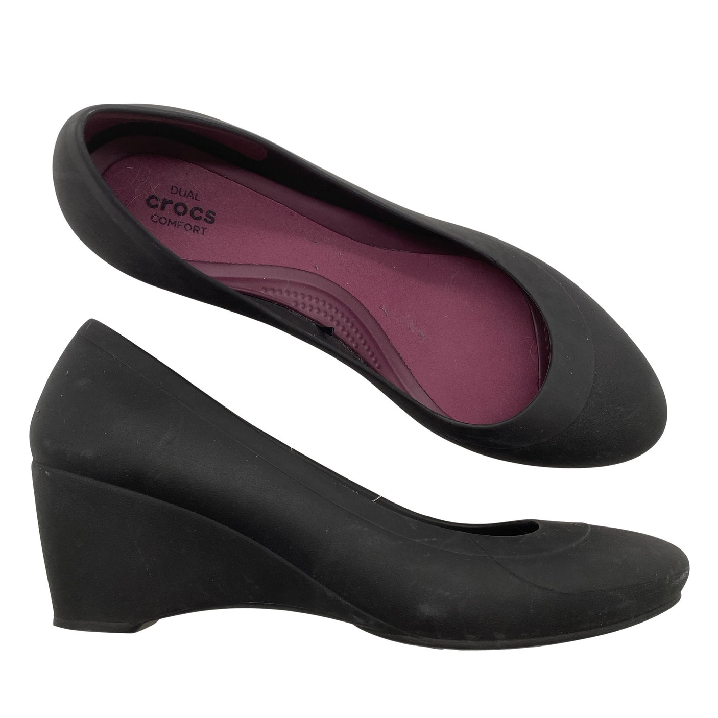 Unisex Crocs - High heels, size 39 - Brown (1)
