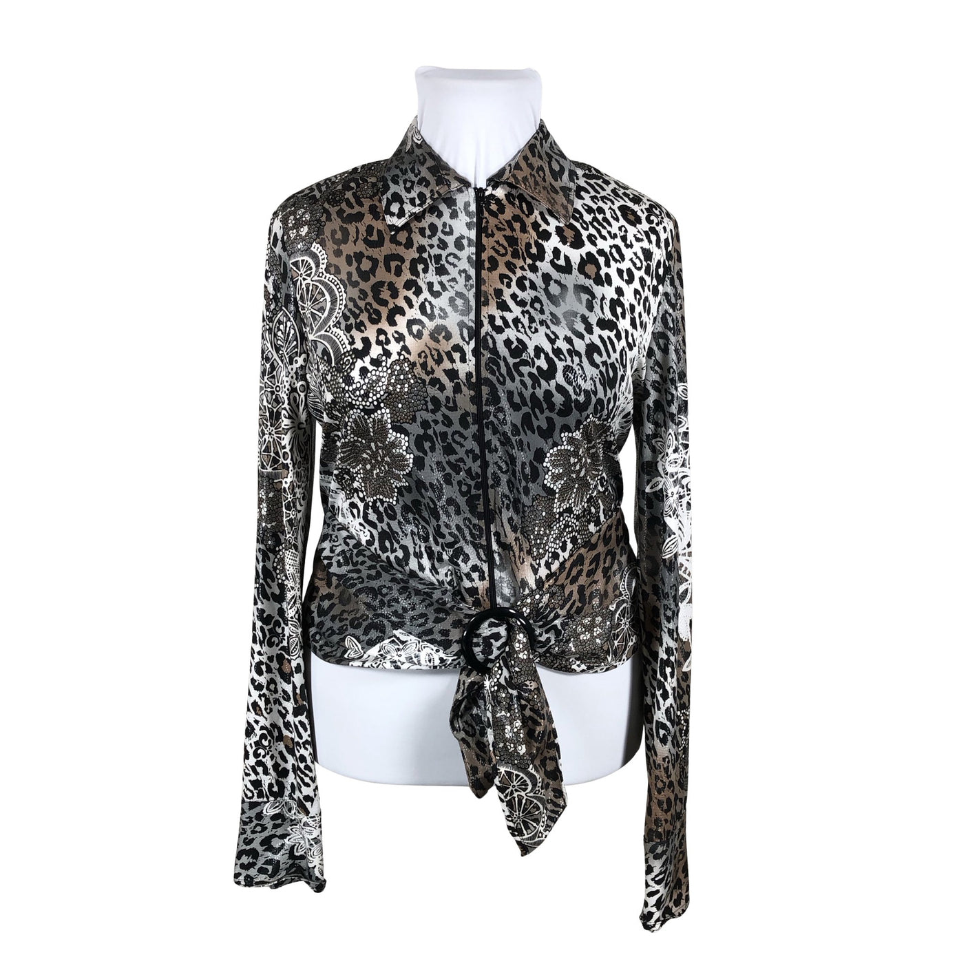 Unisex Joseph Ribkoff - Blouse, size 42 - Gray (1)