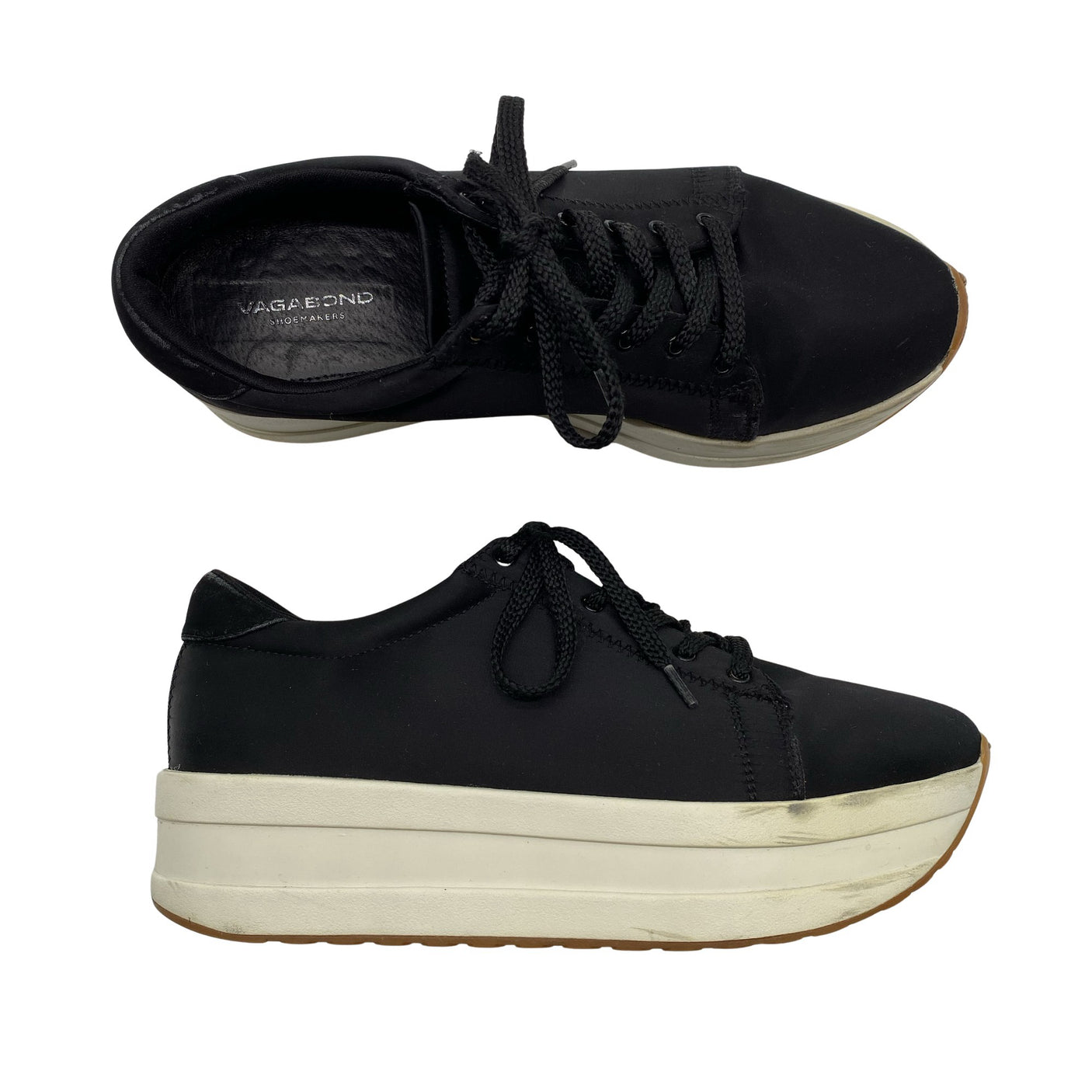 Unisex Vagabond - Casual sneakers, size 38 - Black (1)