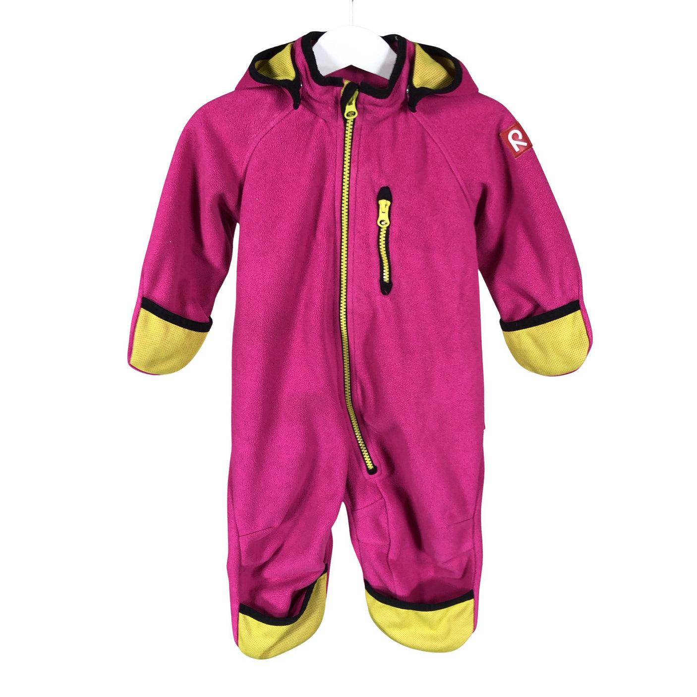 Unisex Reima - Fleece overall, size 68 - 74 - Pink (1)