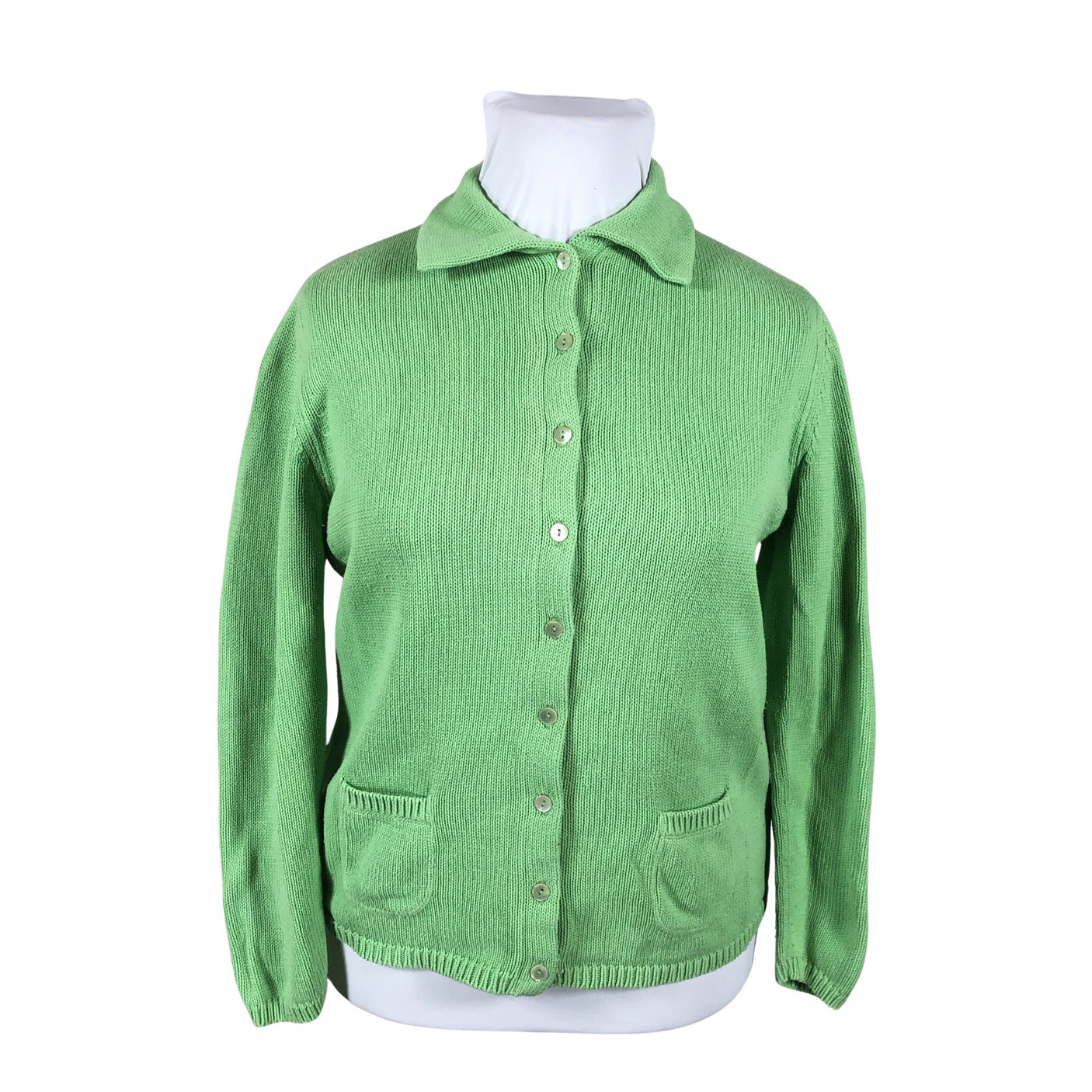 Unisex Repeat - Cardigan, size 42 - Green (1)