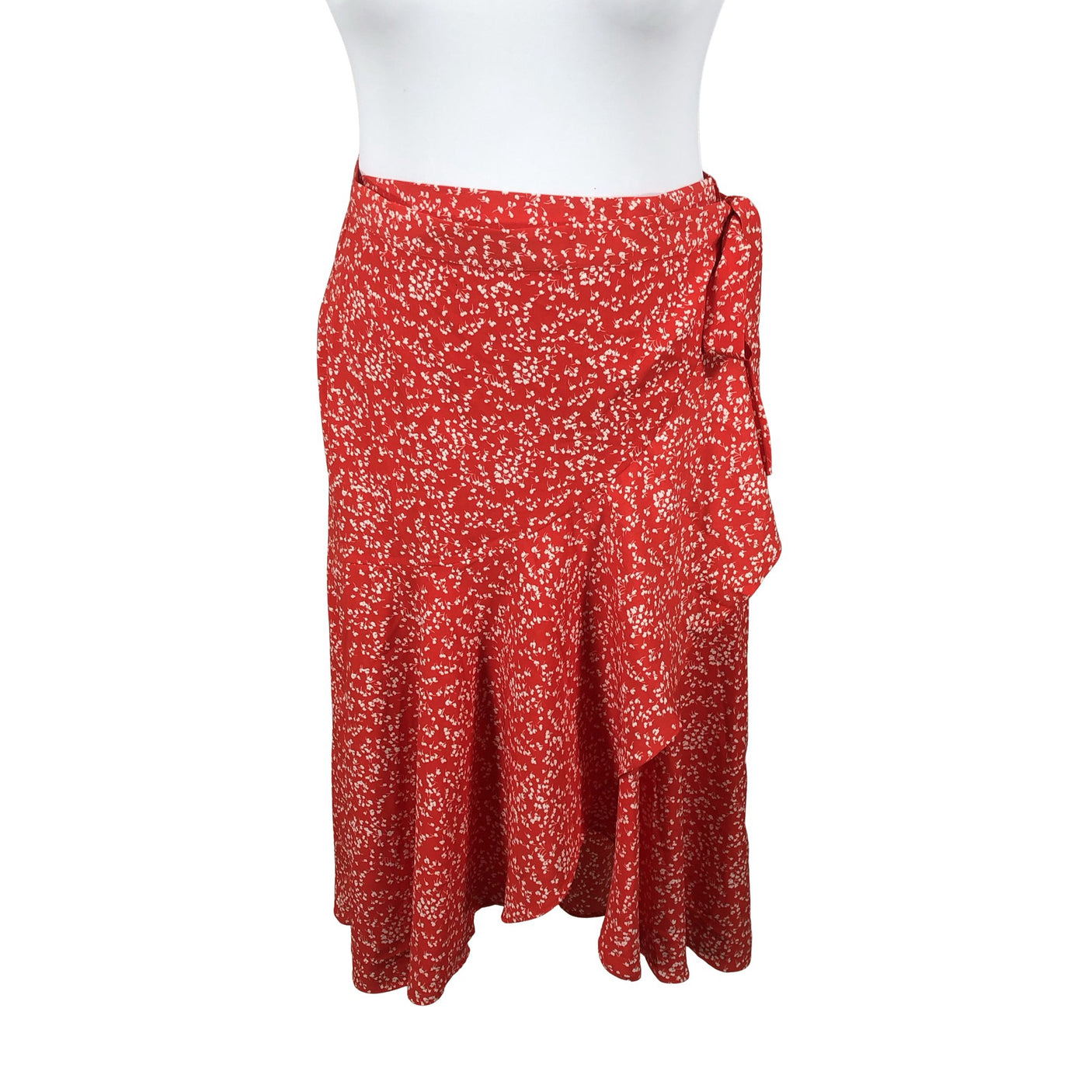 Unisex Lindex - Fabric skirt, size 44 - Red (1)