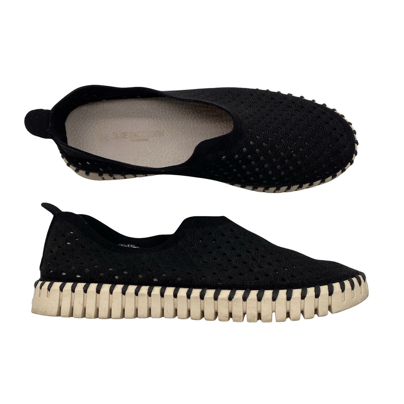 Unisex Ilse Jacobsen - Loafers, size 38 - Black (1)
