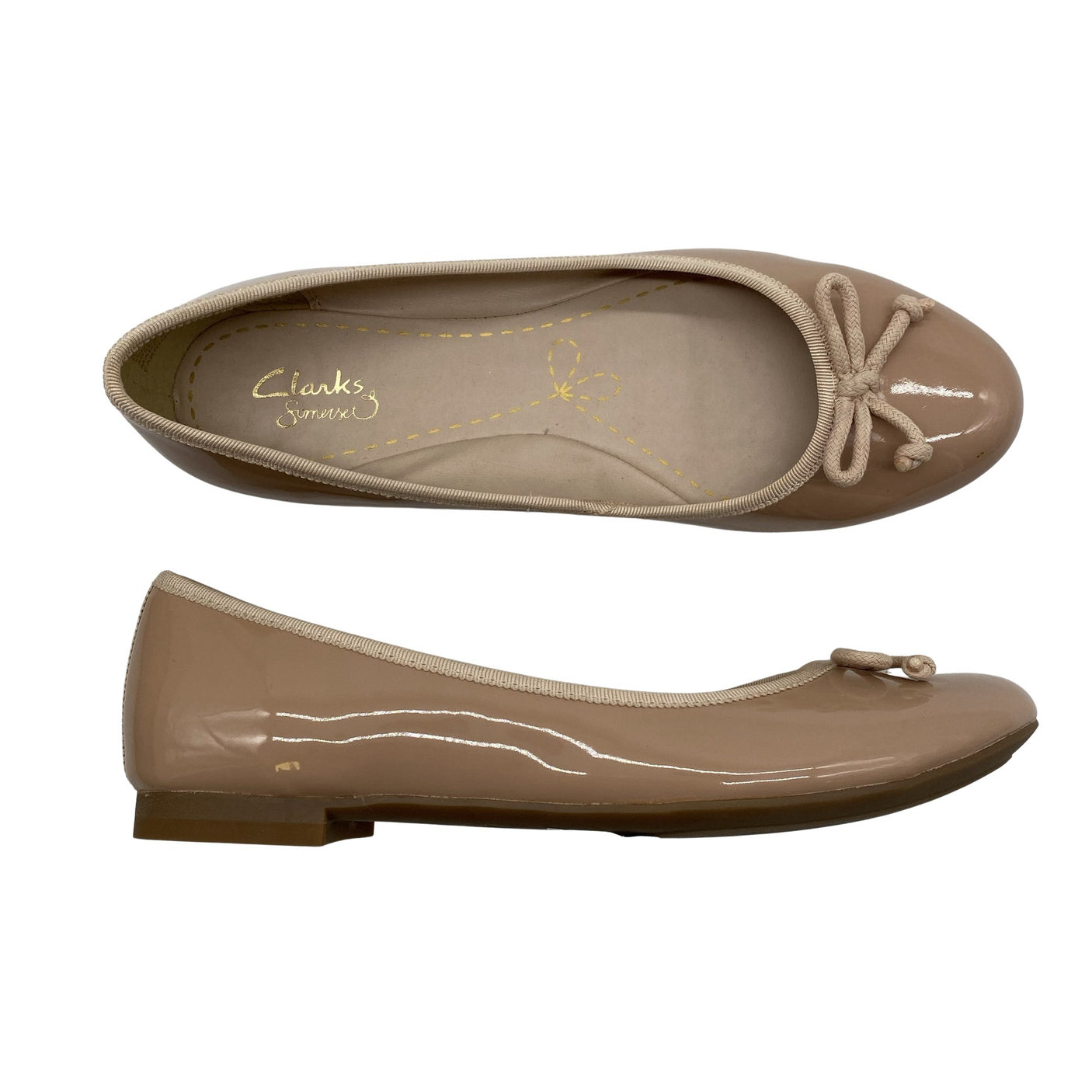 Unisex Clarks - Ballerinas, size 37 - Beige (1)