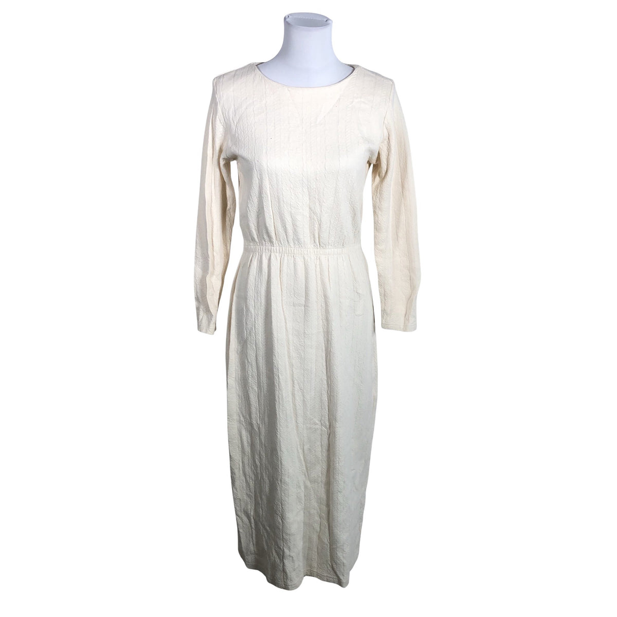 Unisex Puuvillatehdas - Tricot dress, size 36 - Beige (1)