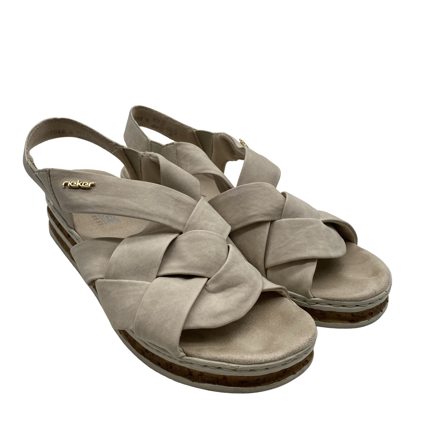 Unisex Rieker - Sandals, size 41 - Beige (2)