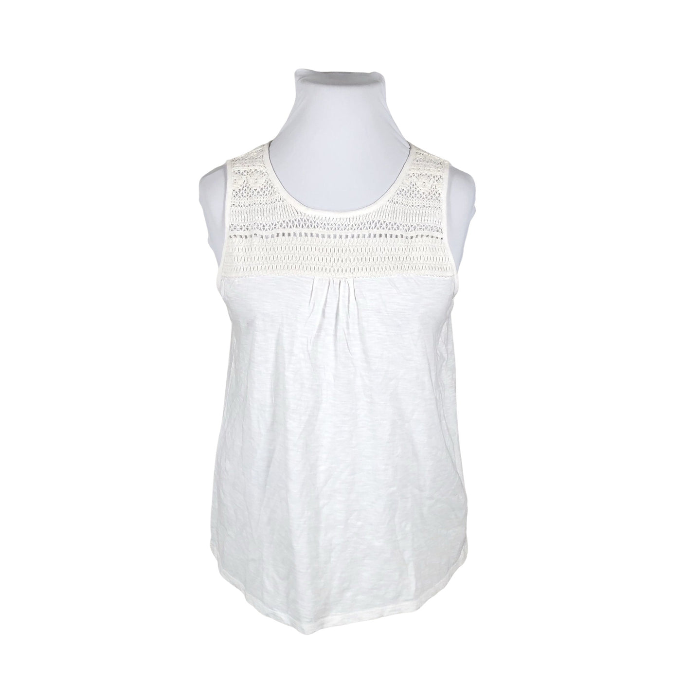 Unisex Esprit - Tricot tank top, size 42 - White (1)
