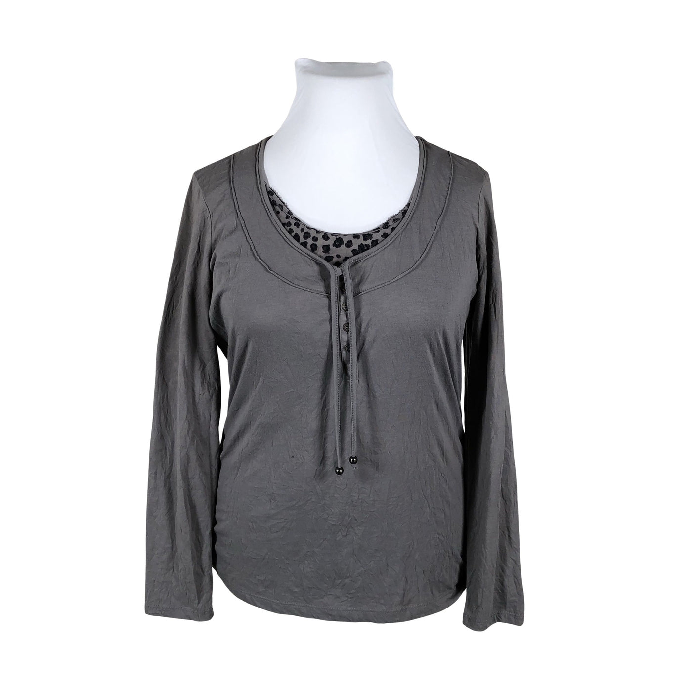 Unisex Esprit - Tricot shirt, size 42 - Gray (1)