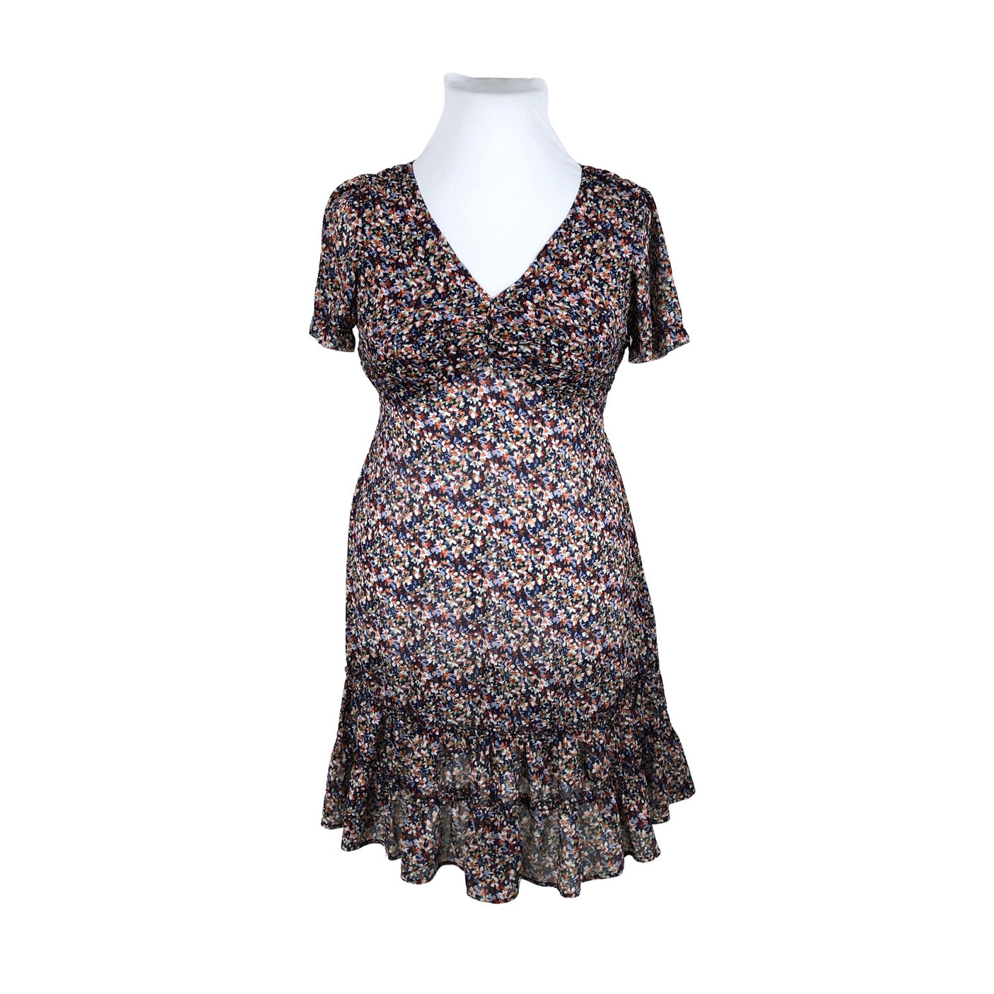 Unisex Esprit - Schiffon dress, size 42 - Blue (1)