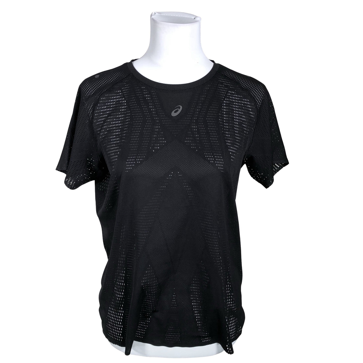 Unisex Asics - Sports shirt, short sleeve, size 38 - Black (1)