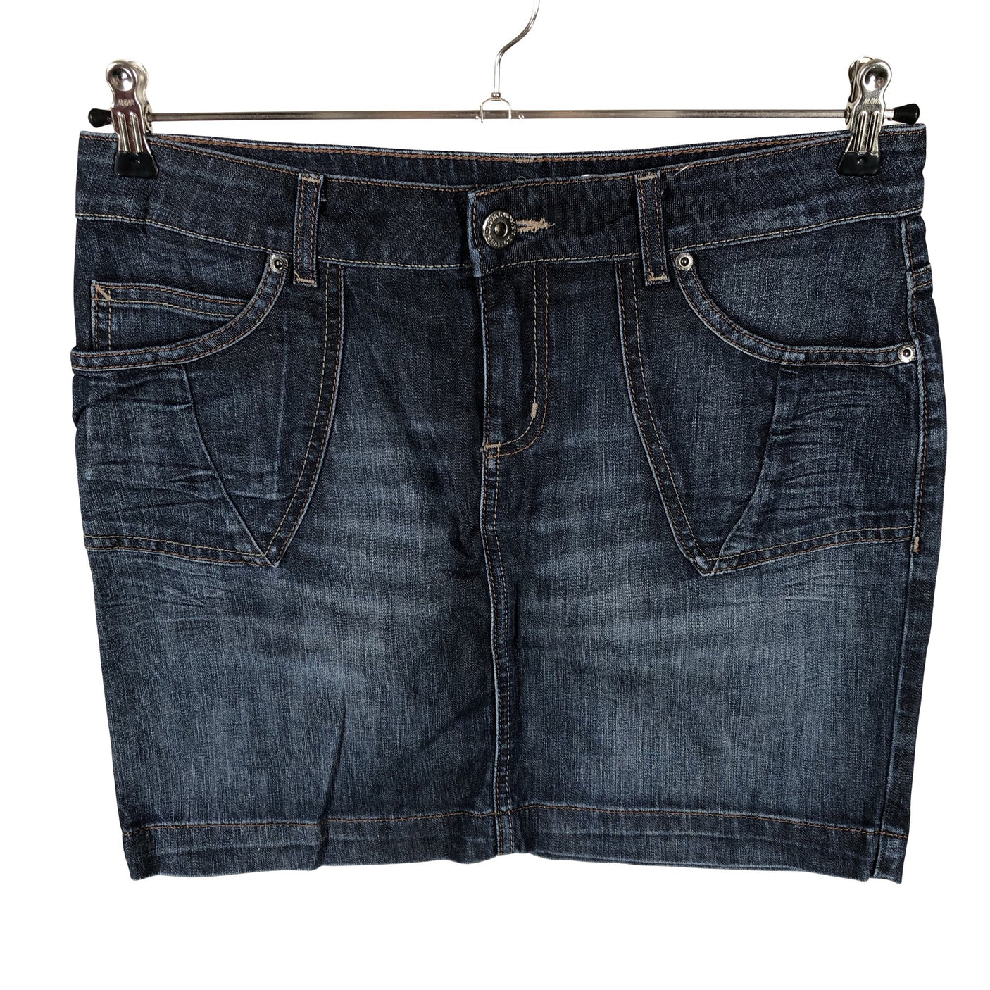 Unisex s.Oliver - Denim skirt, size 38 - Blue (1)