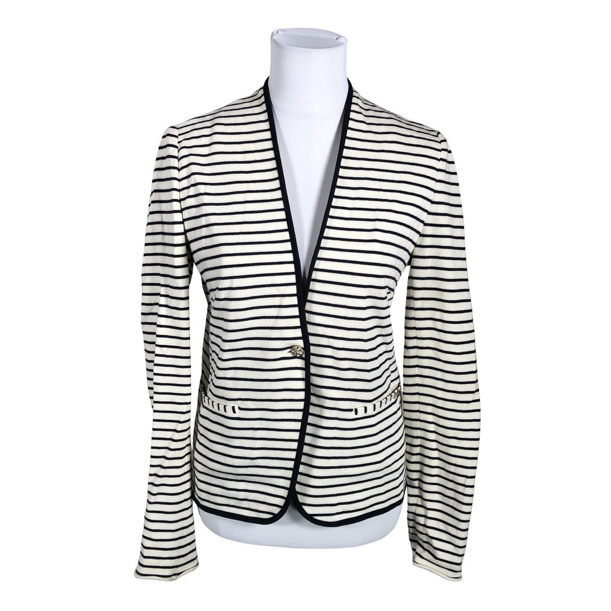 Unisex Liu Jo - Sweat jacket, size 38 - Natural white (1)