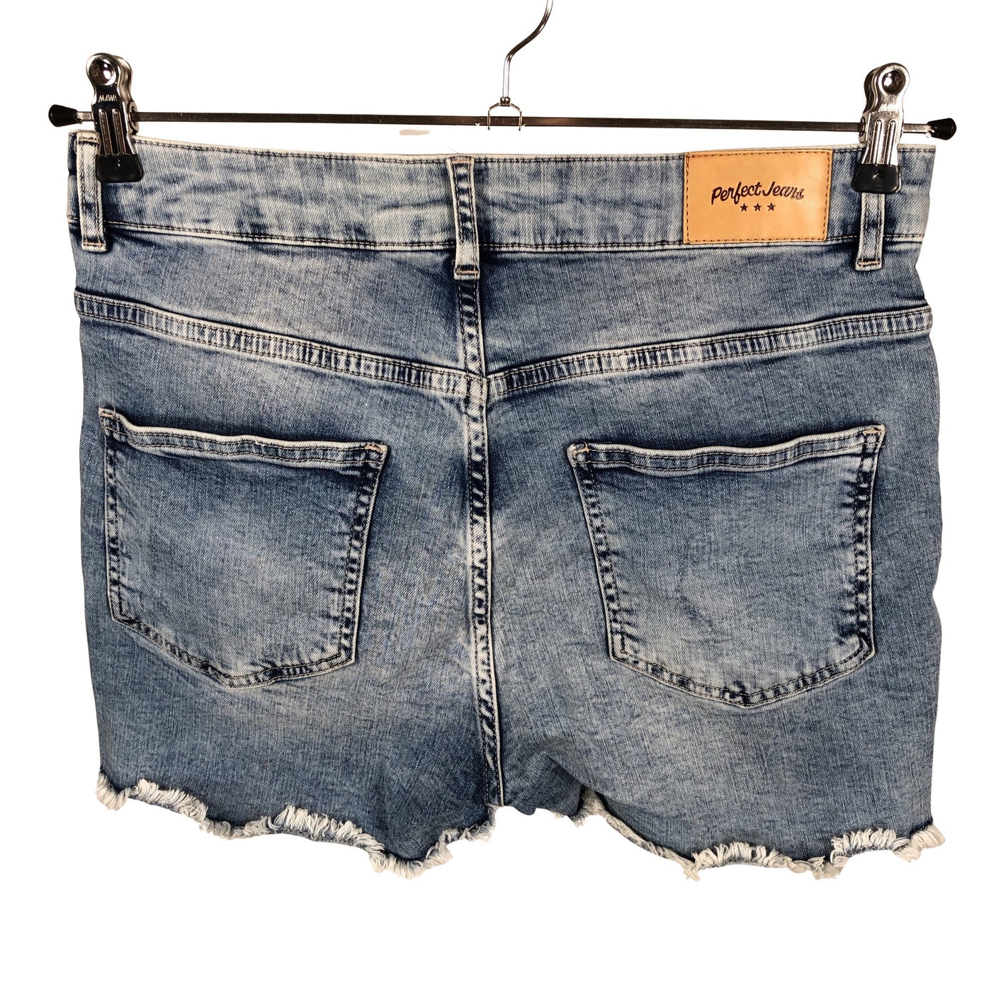 Unisex Perfect Jeans - Denim shorts, size 38 - Blue (2)