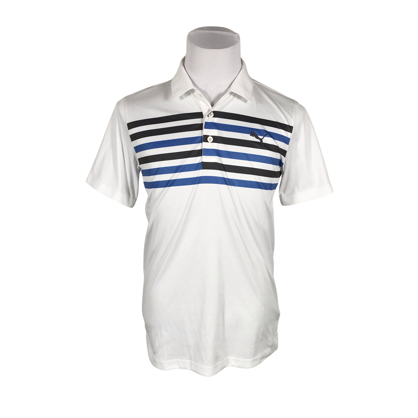 Unisex Puma - Sports shirt, short sleeve, size M - White (1)