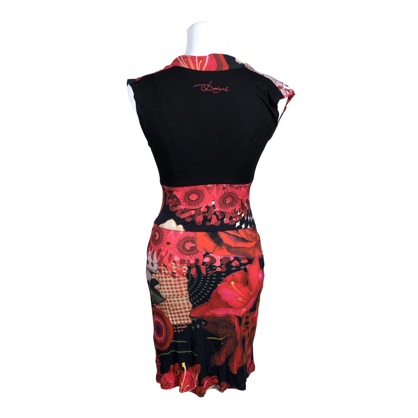 Unisex Desigual - Tricot dress, size 34 - Blue (2)