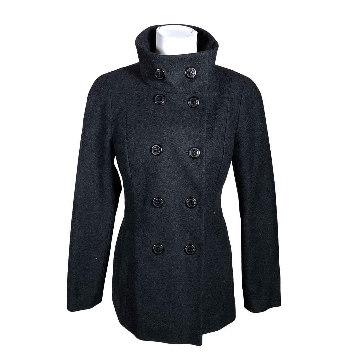 Unisex MasCara - Wool coat, size 36 - Gray (1)