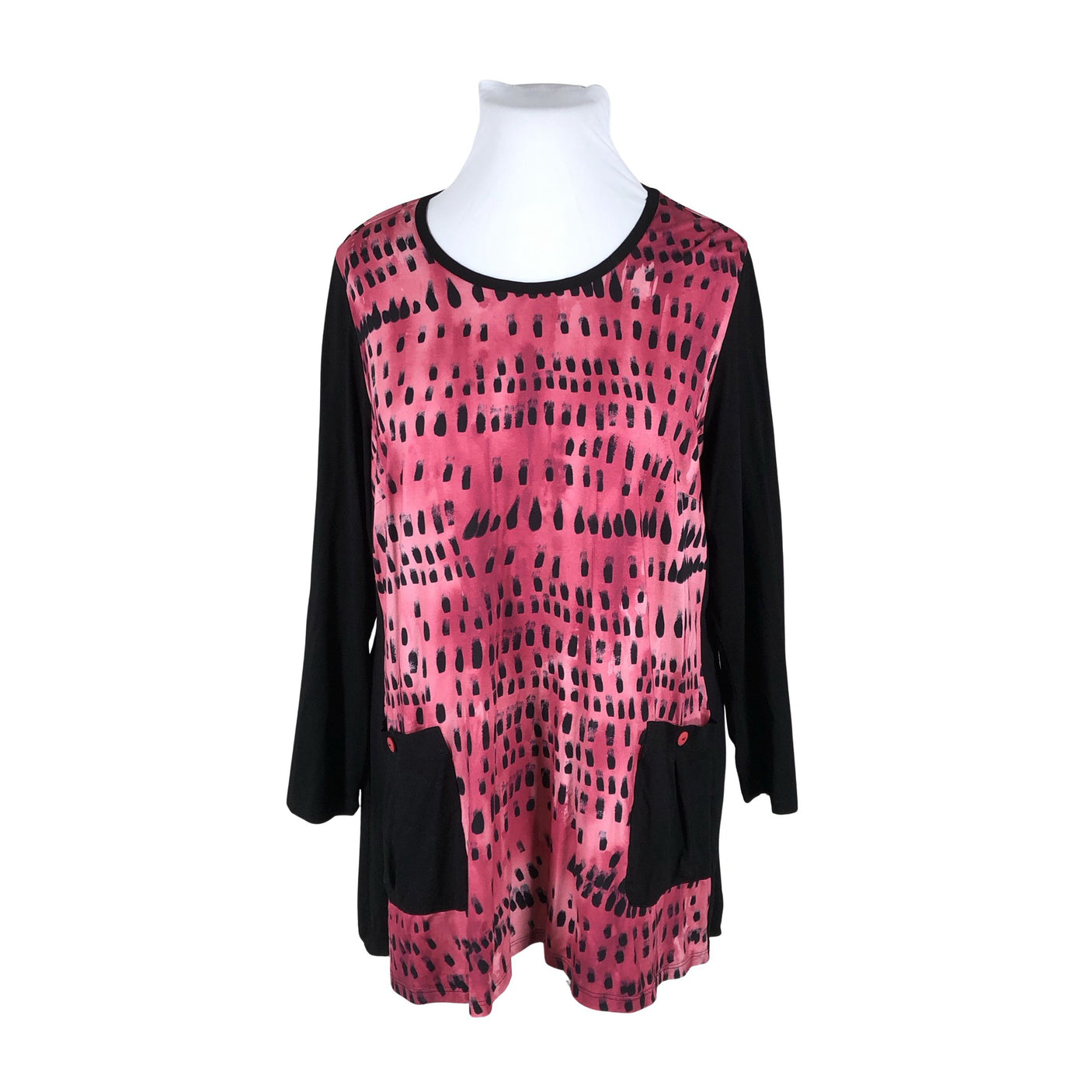 Unisex Mille - Tricot tunic, size 48 - Pink (1)