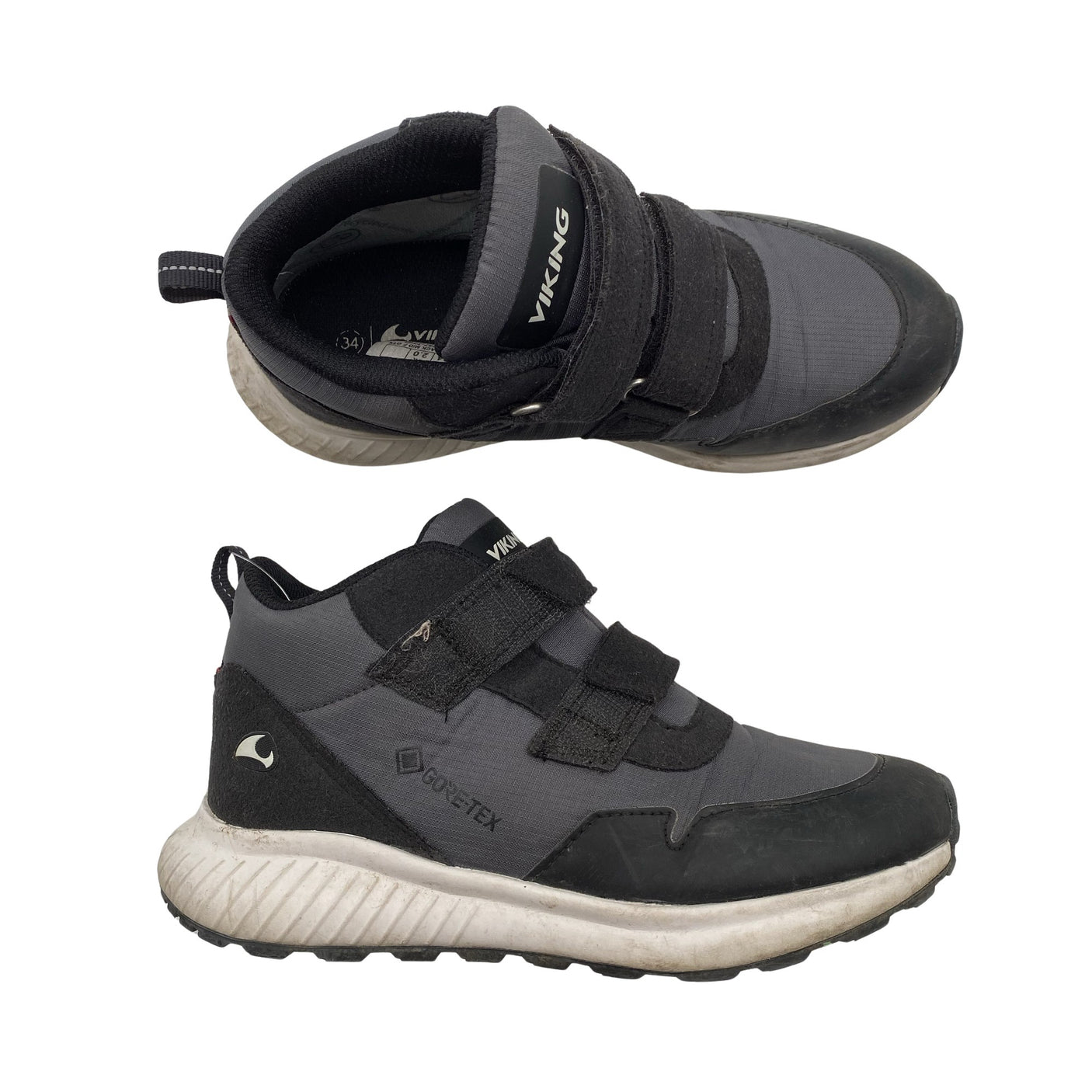 Unisex Viking - Spring/Fall shoes, size 34 - Gray (1)