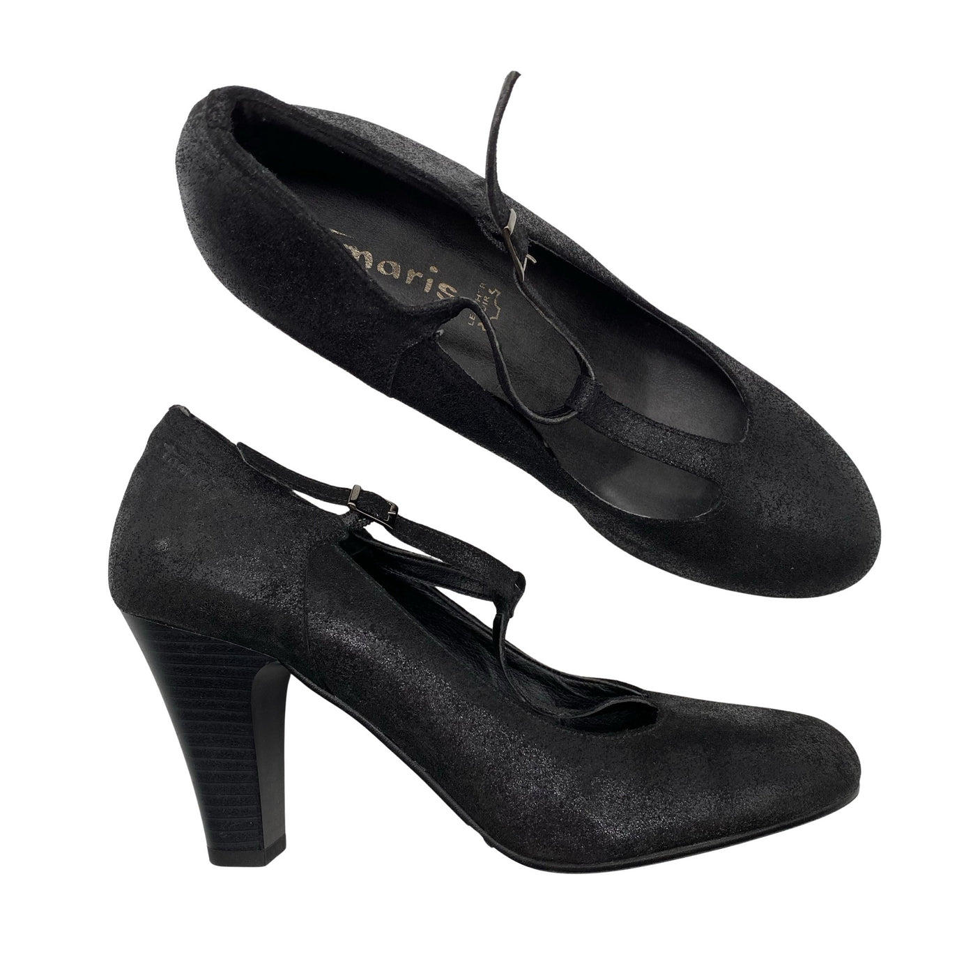 Unisex Tamaris - High heels, size 40 - Black (1)