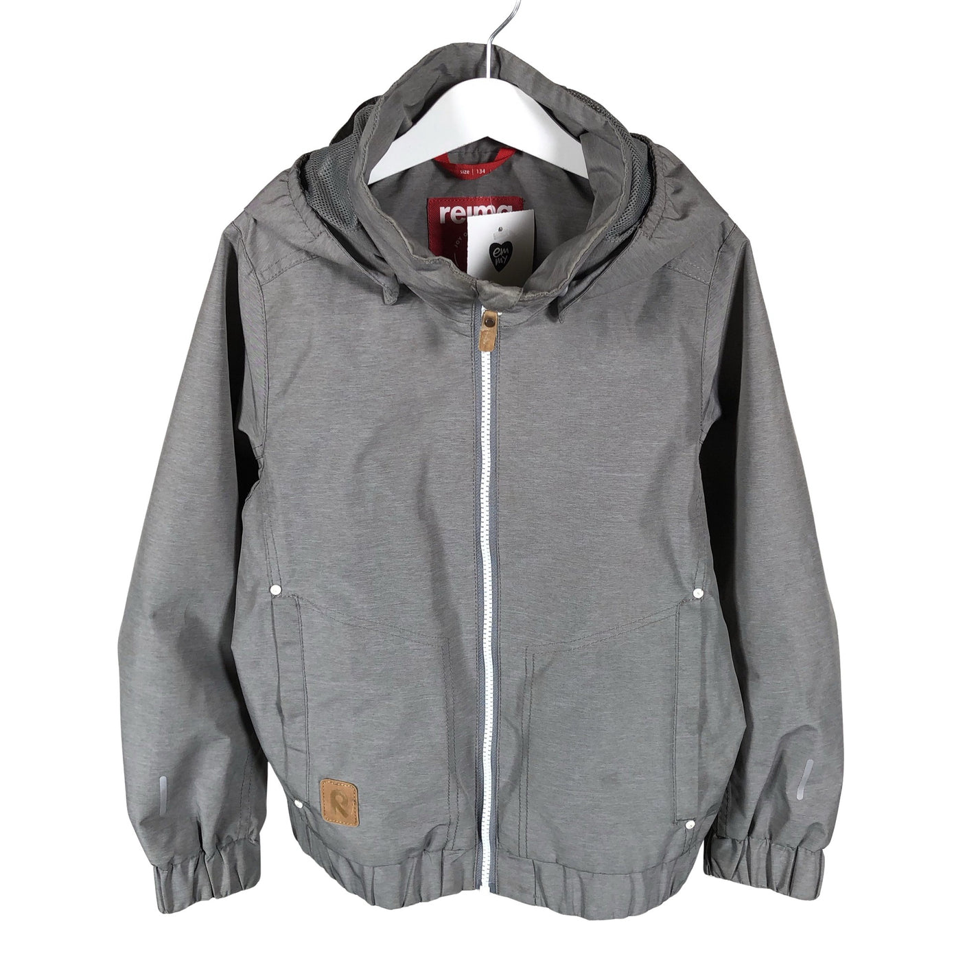 Unisex Reima - Outdoor jacket, size 128 - 134 - Gray (1)