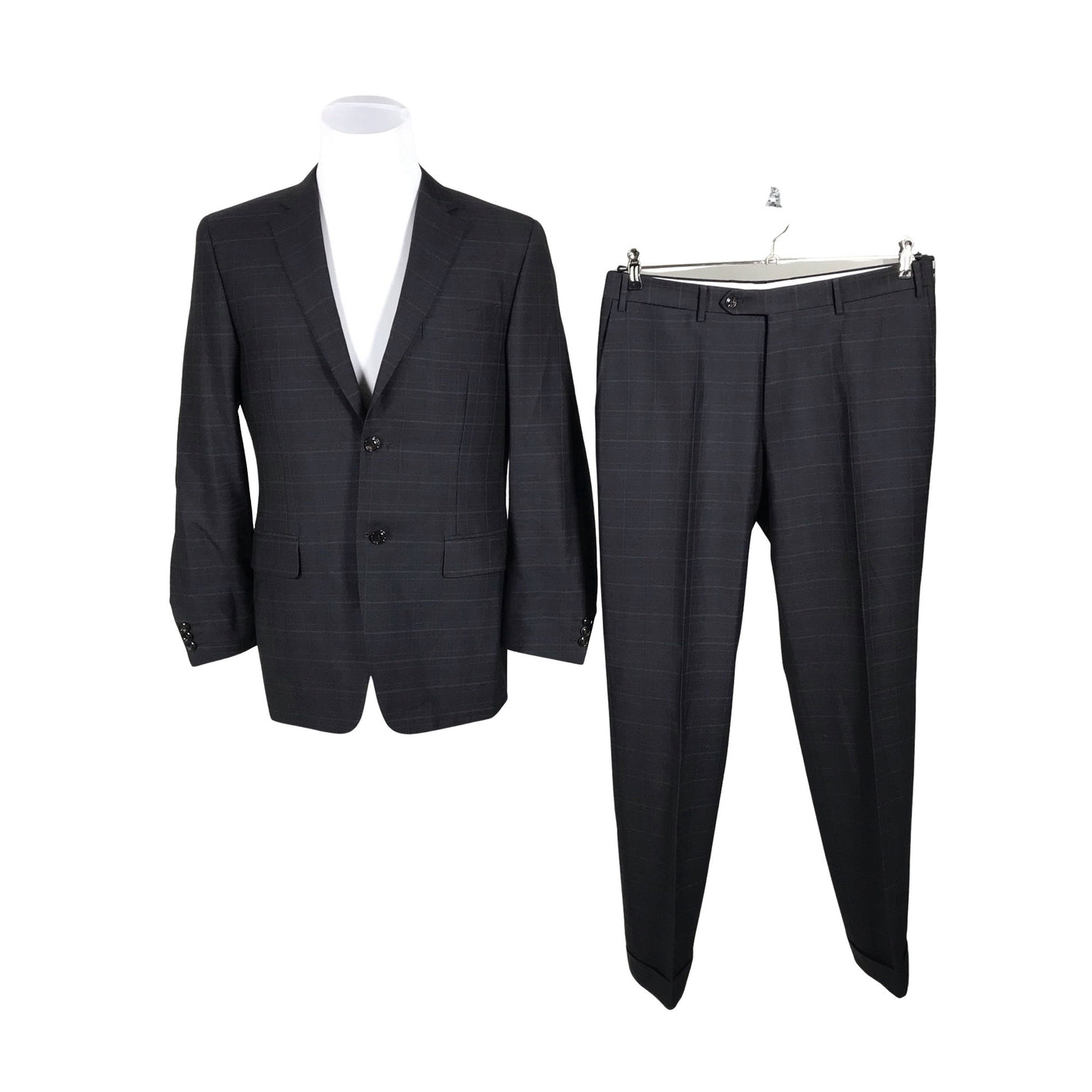 Unisex Canali - Suit, size L - Black (1)