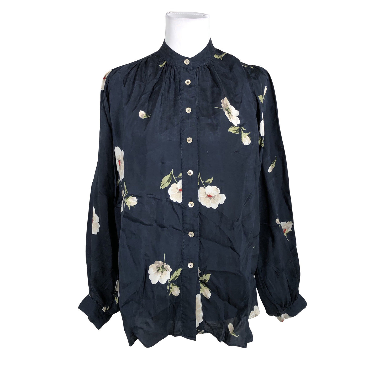 Unisex Massimo Dutti - Blouse, size 40 - Blue (1)