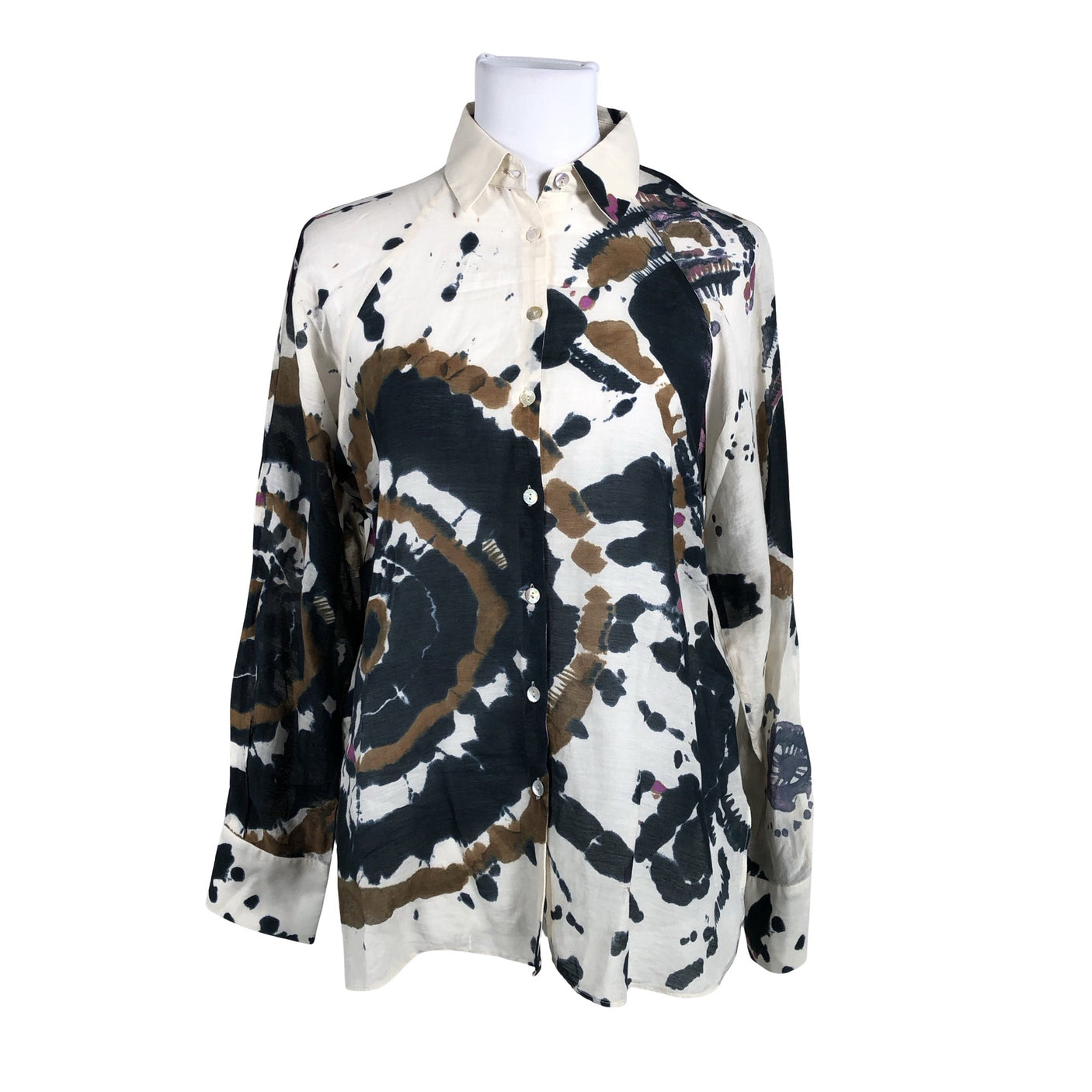Unisex Massimo Dutti - Blouse, size 40 - Beige (1)