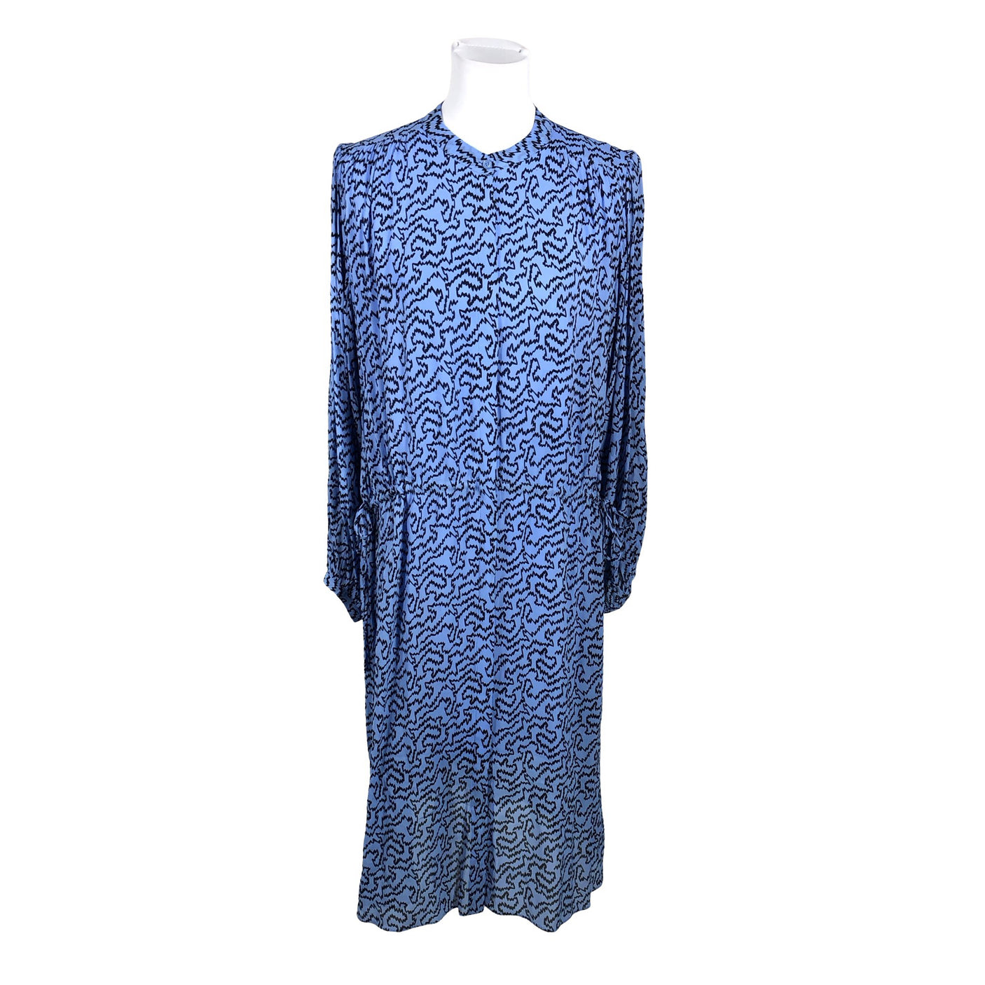 Unisex Second Female - Schiffon dress, size 40 - Blue (1)