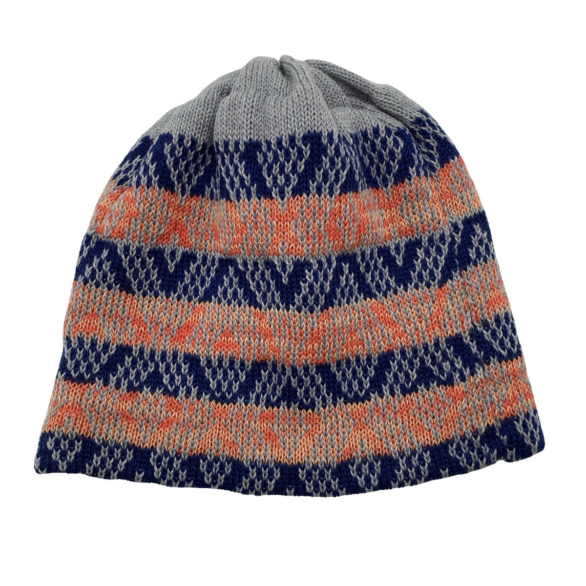 Unisex Handmade - Winter beanie, size 58 - 60 cm - Blue (1)