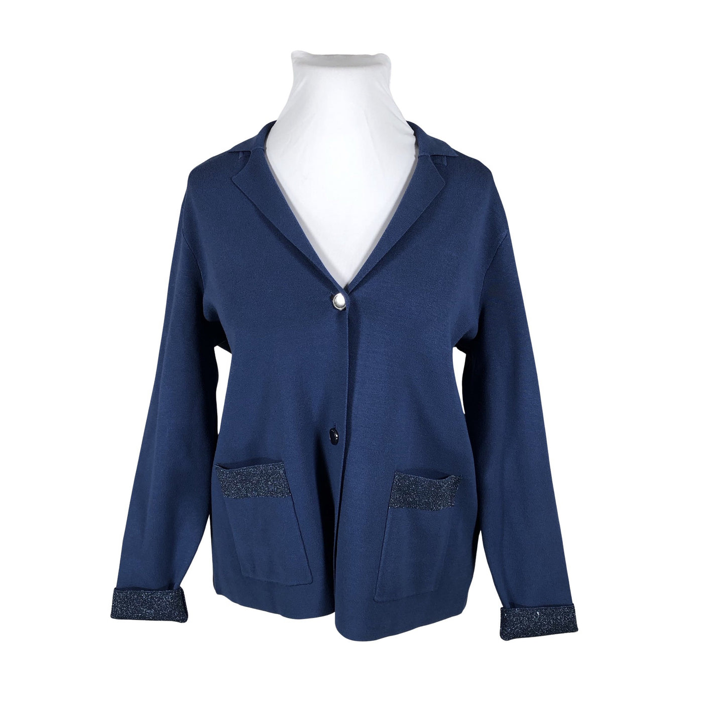 Unisex Gerry Weber - Cardigan, size 46 - Blue (1)