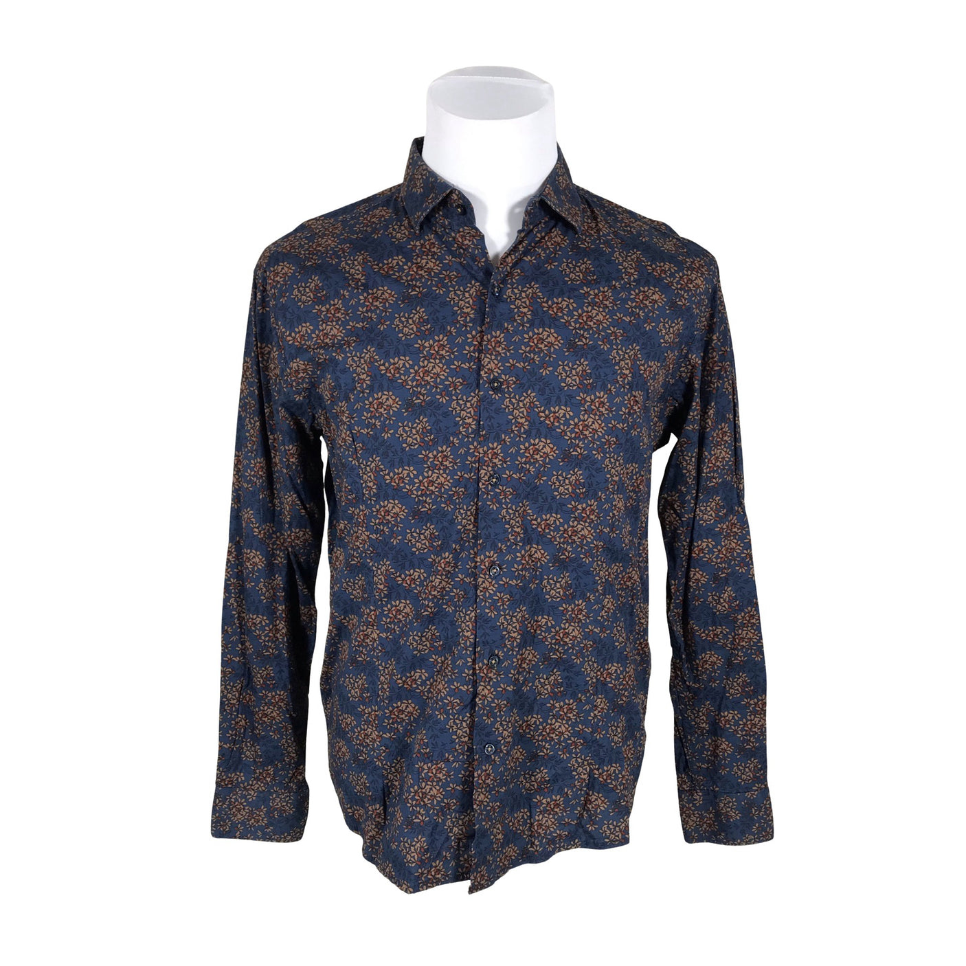 Unisex Primo Emporio - Collared shirt, size L - Blue (1)