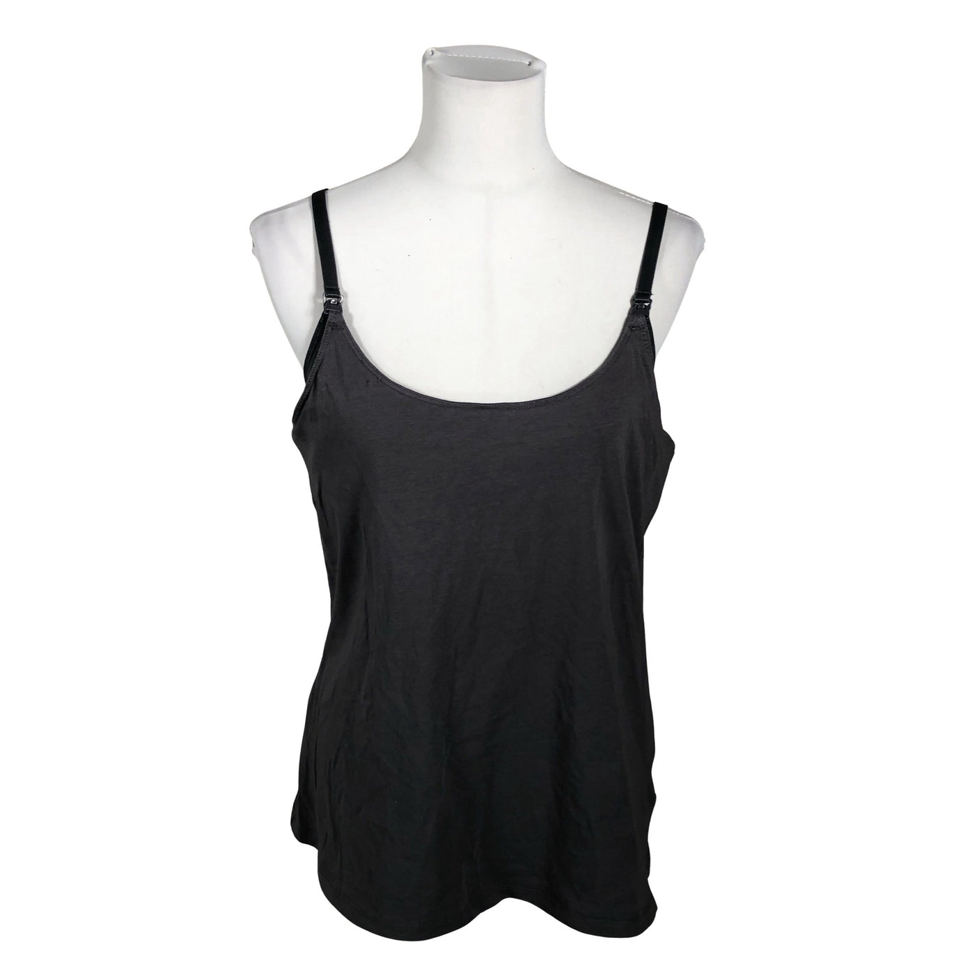 Unisex H&M Mama - Tricot tank top, size 40 - Gray (1)