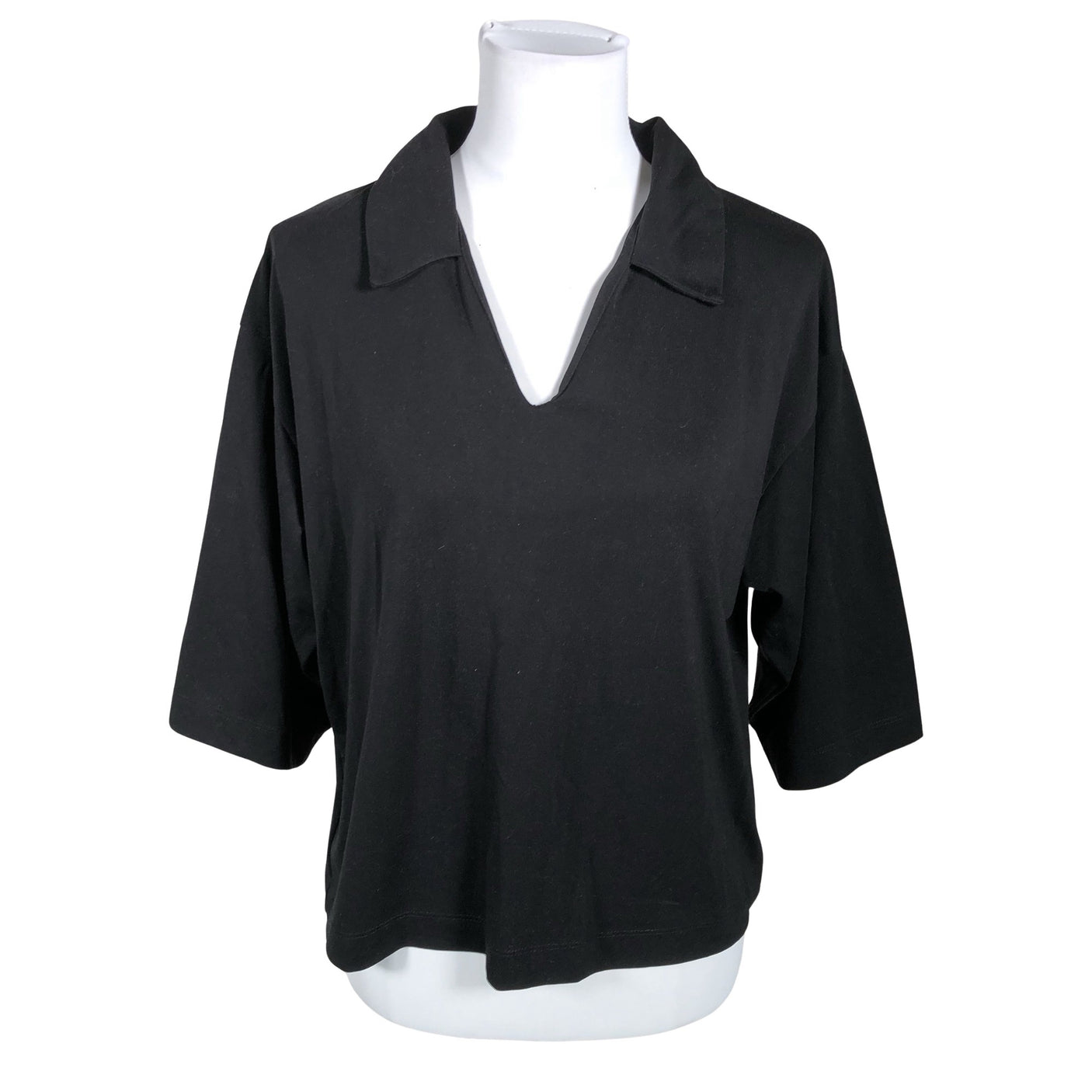 Unisex Lindex - Tricot shirt, size 36 - Black (1)