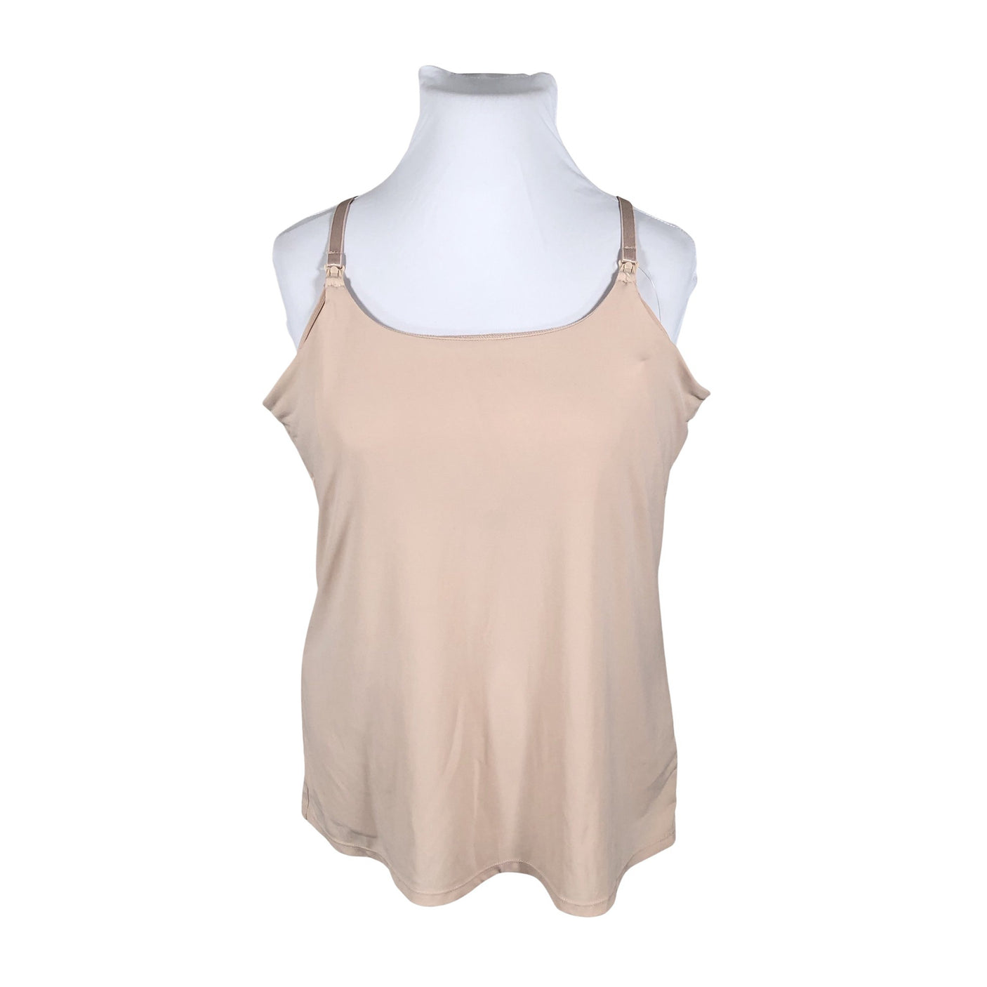 Unisex H&M Mama - Tricot tank top, size 44 - Beige (1)