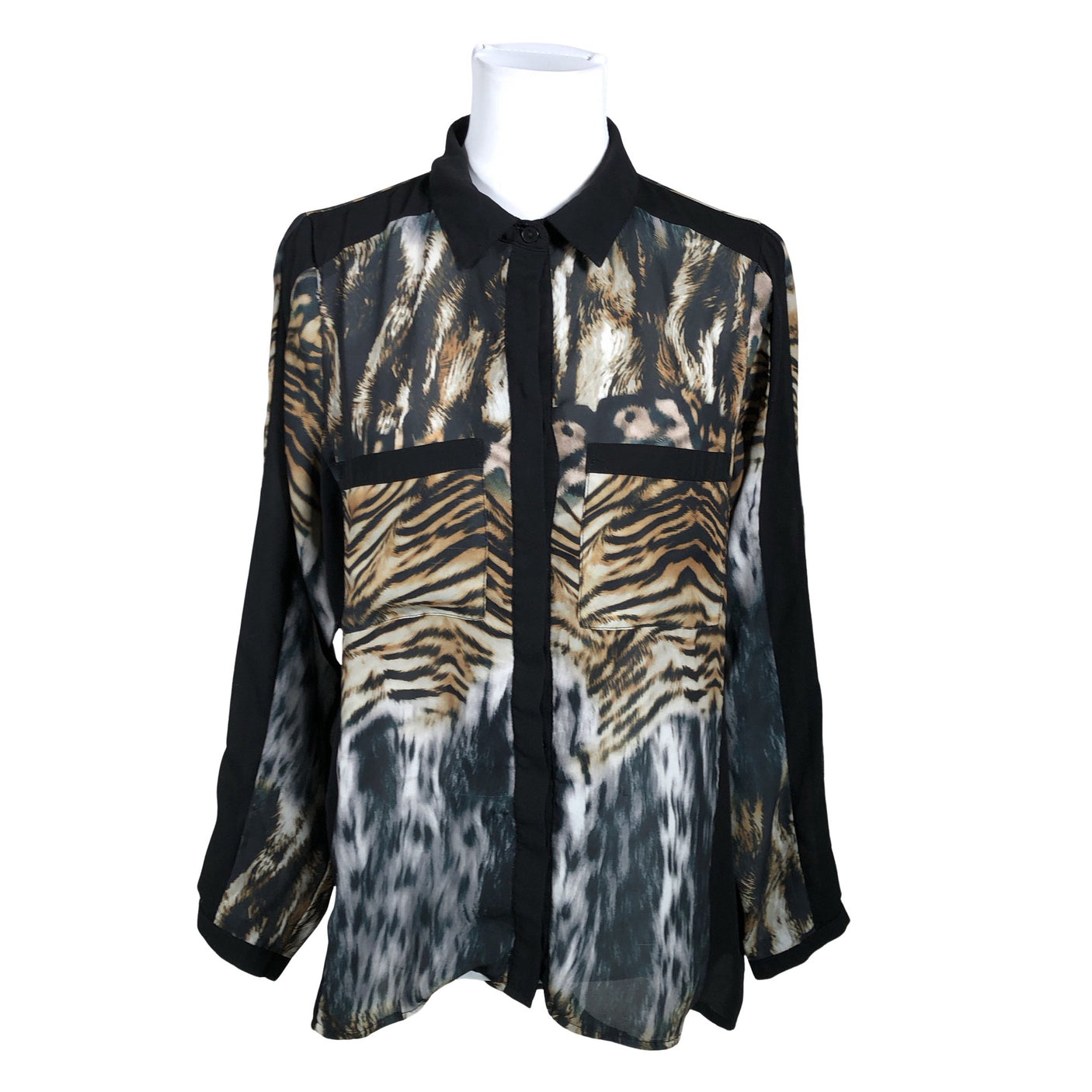 Unisex Kriss - Blouse, size 38 - Brown (1)