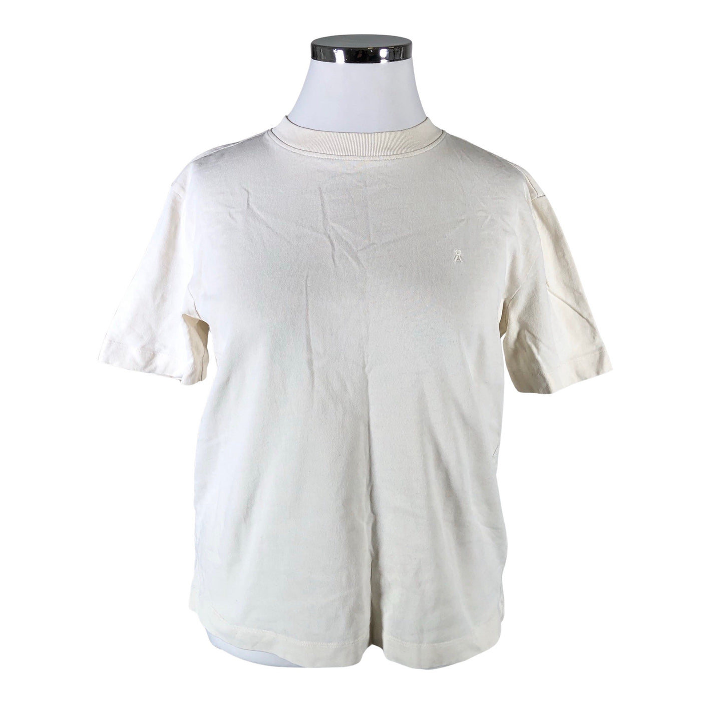 Unisex Armedangels - T-shirt, size 42 - Natural white (1)