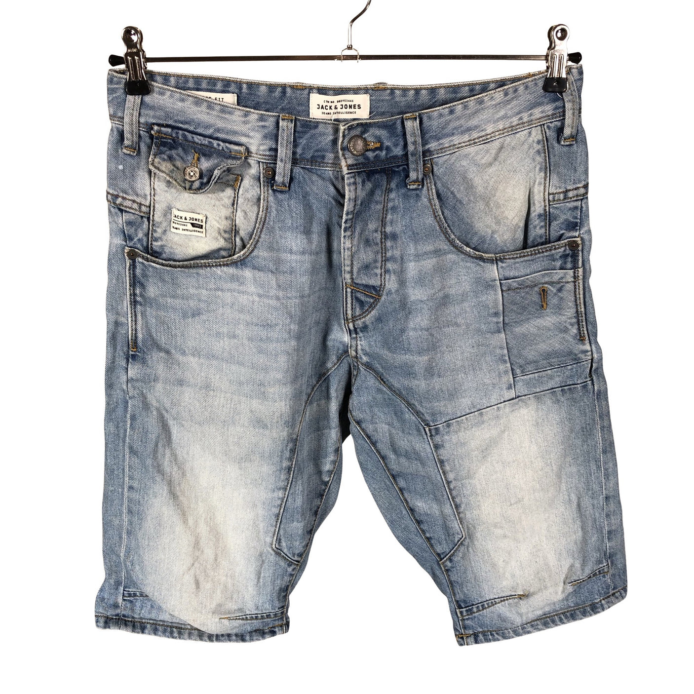Unisex Jack & Jones - Denim shorts, size XXS - Blue (1)