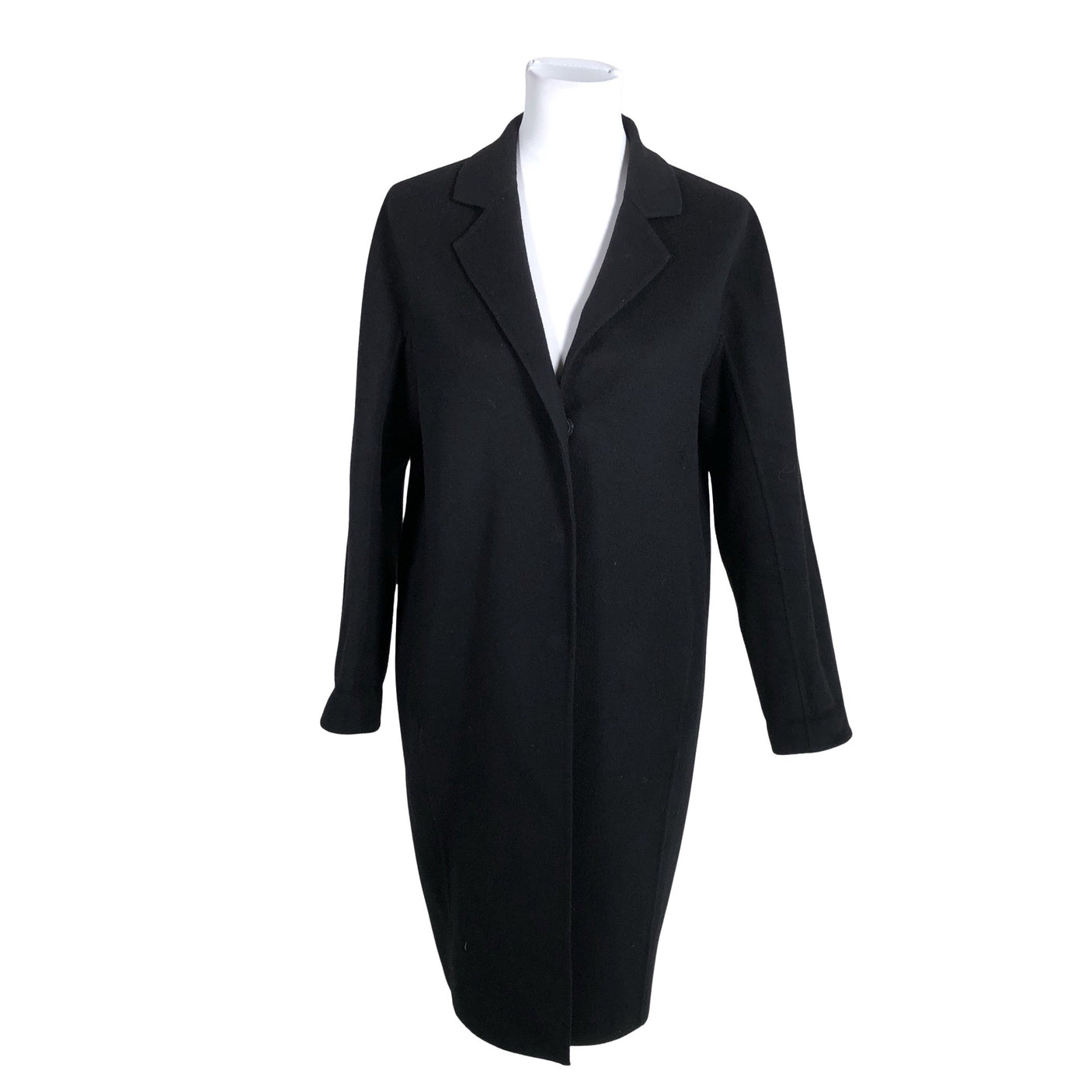 Unisex Hugo Boss - Wool coat, size 36 - Black (1)