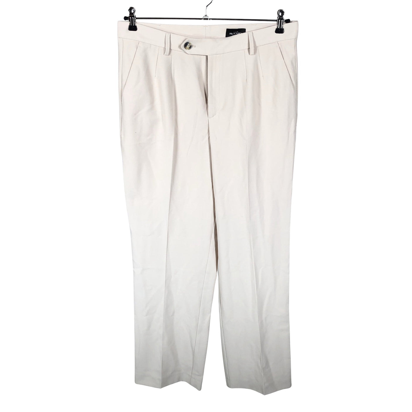 Unisex Sand - Straight leg trousers, size 40 - Beige (1)